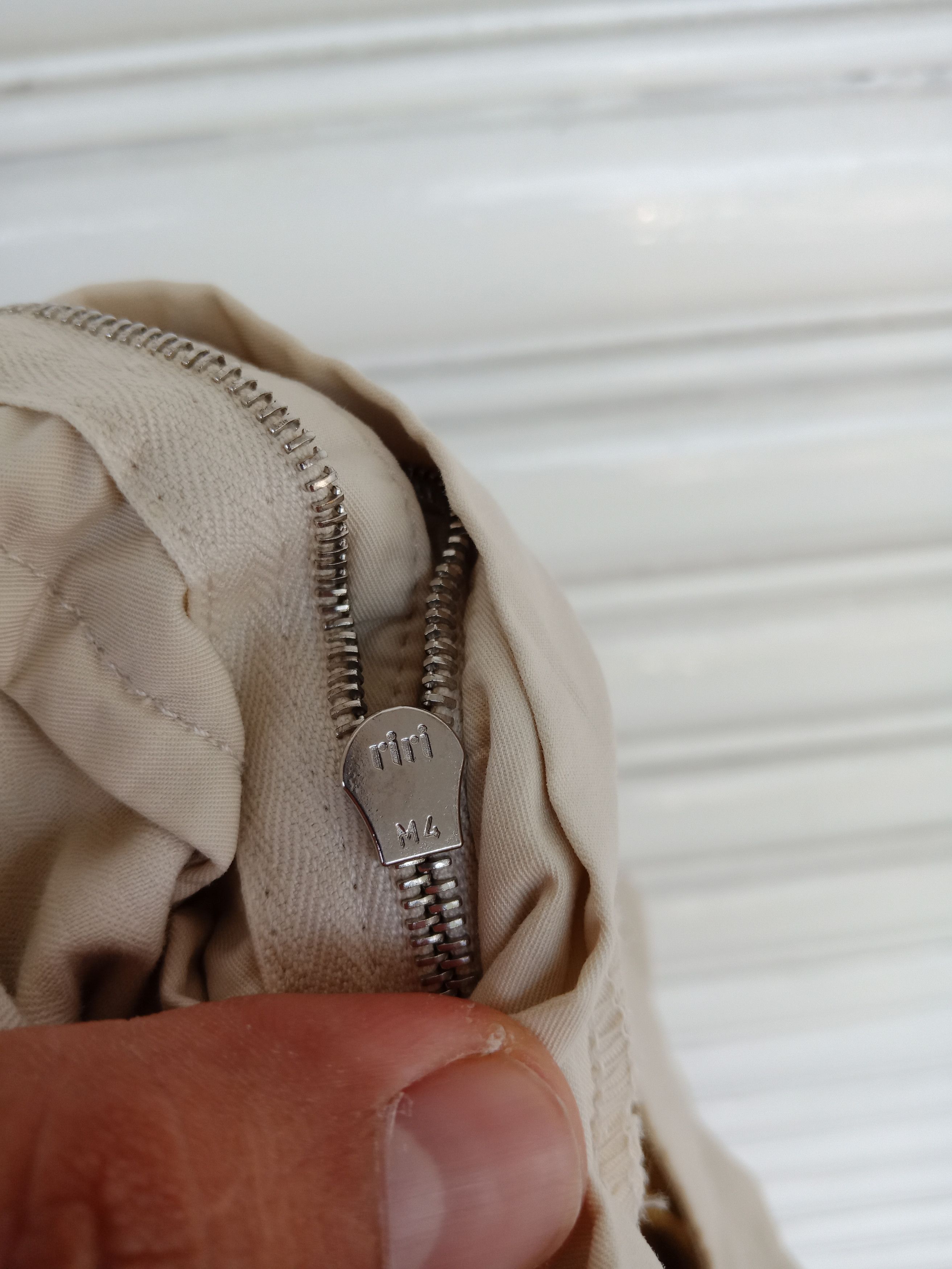Prada Prada Riri Zippers Brown Nude Pants Made in Italy Size US 30 / EU 46 - 6 Thumbnail