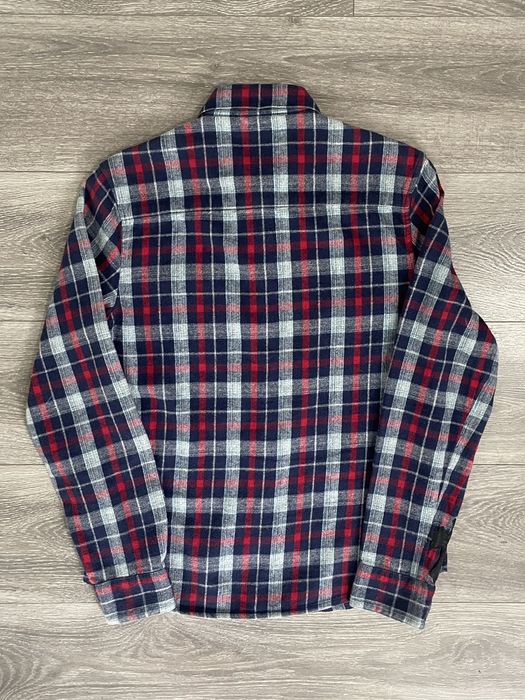 Chrome Hearts Chrome Hearts Cross Patched Flannel | Grailed