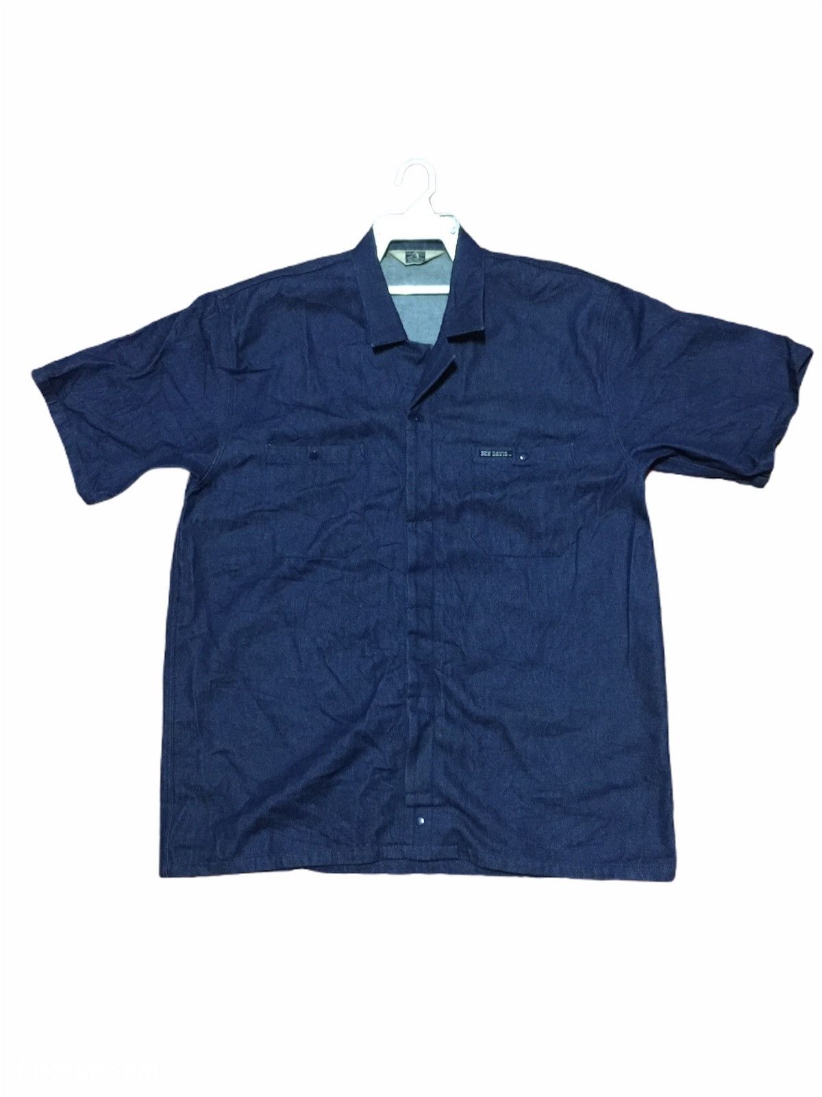 Ben Davis × Japanese Brand 🔥Need Gone🔥Ben Davis Double Pocket Denim Jacket Size US L / EU 52-54 / 3 - 1 Thumbnail