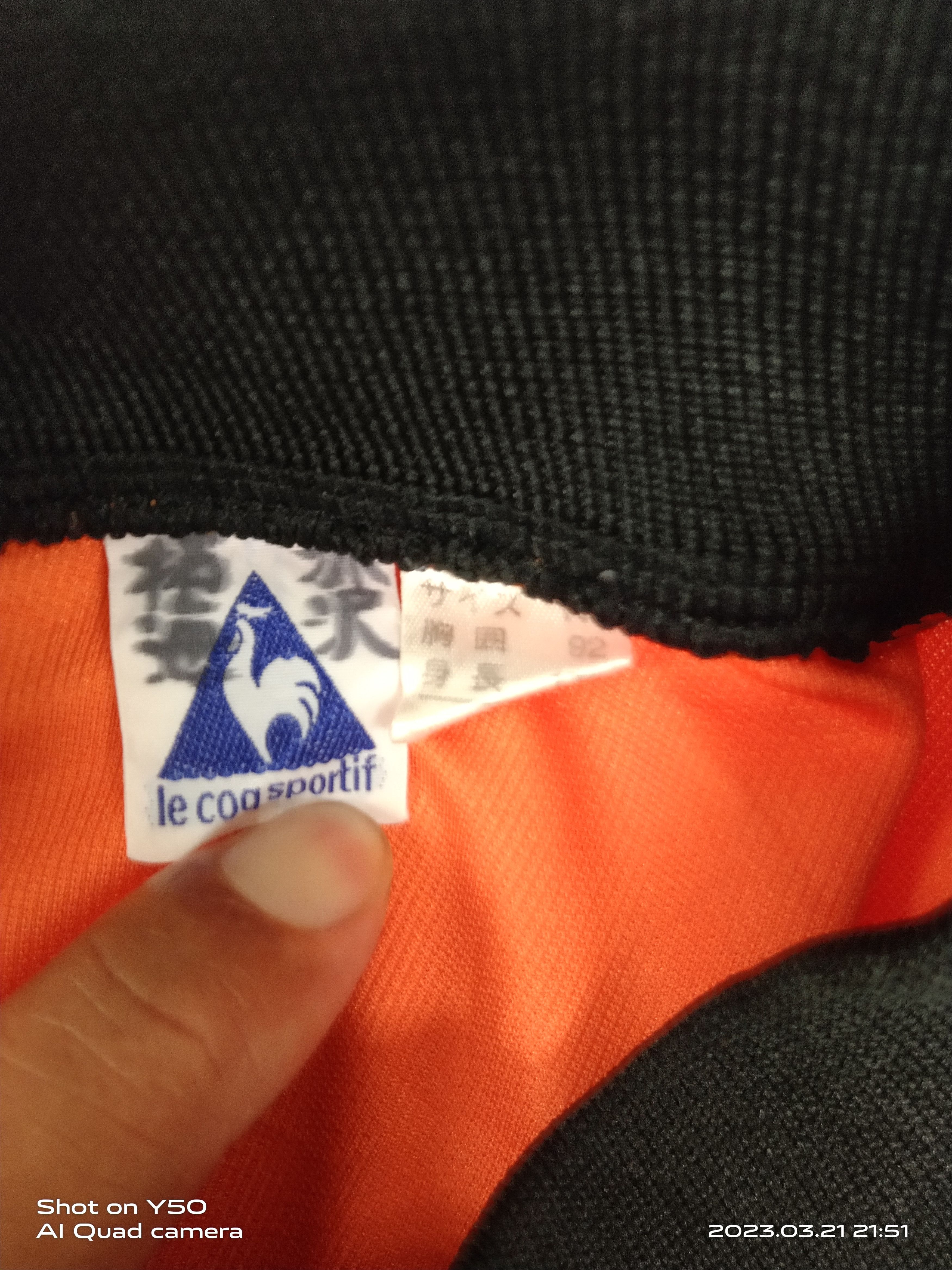 Le Coq Sportif Vintage Jersey keeper like Darth Vader Size US M / EU 48-50 / 2 - 7 Thumbnail