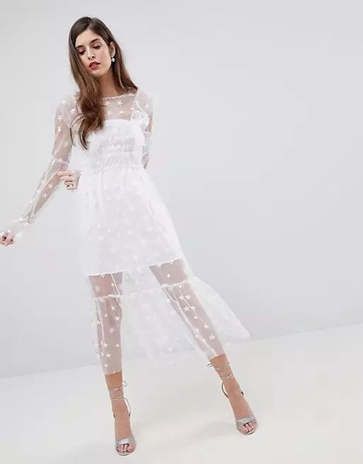 For Love And Lemkns Midi Tulle Dress Size XS