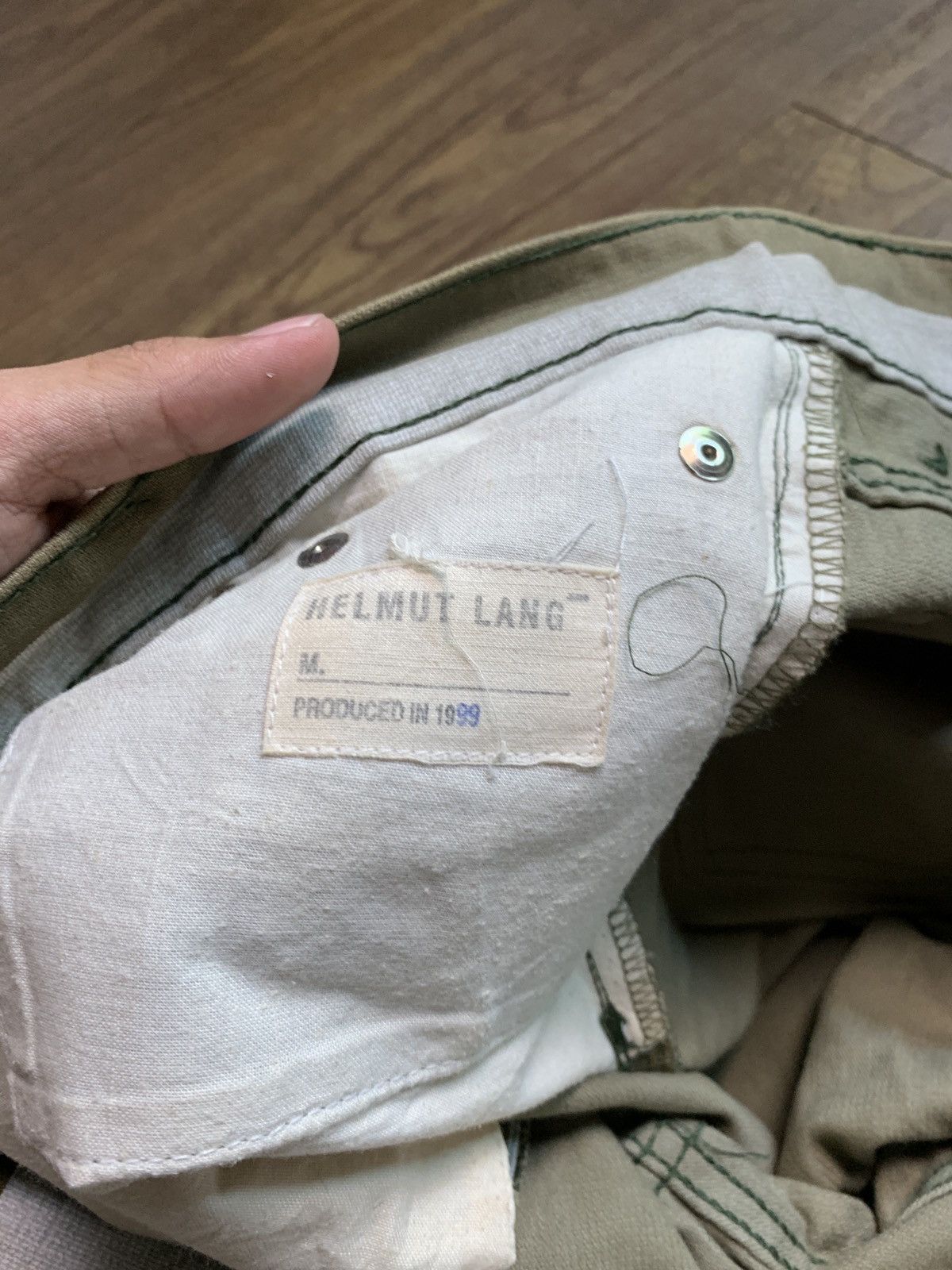 Helmut Lang 1999 Prisoner Jeans Size US 31 - 8 Thumbnail