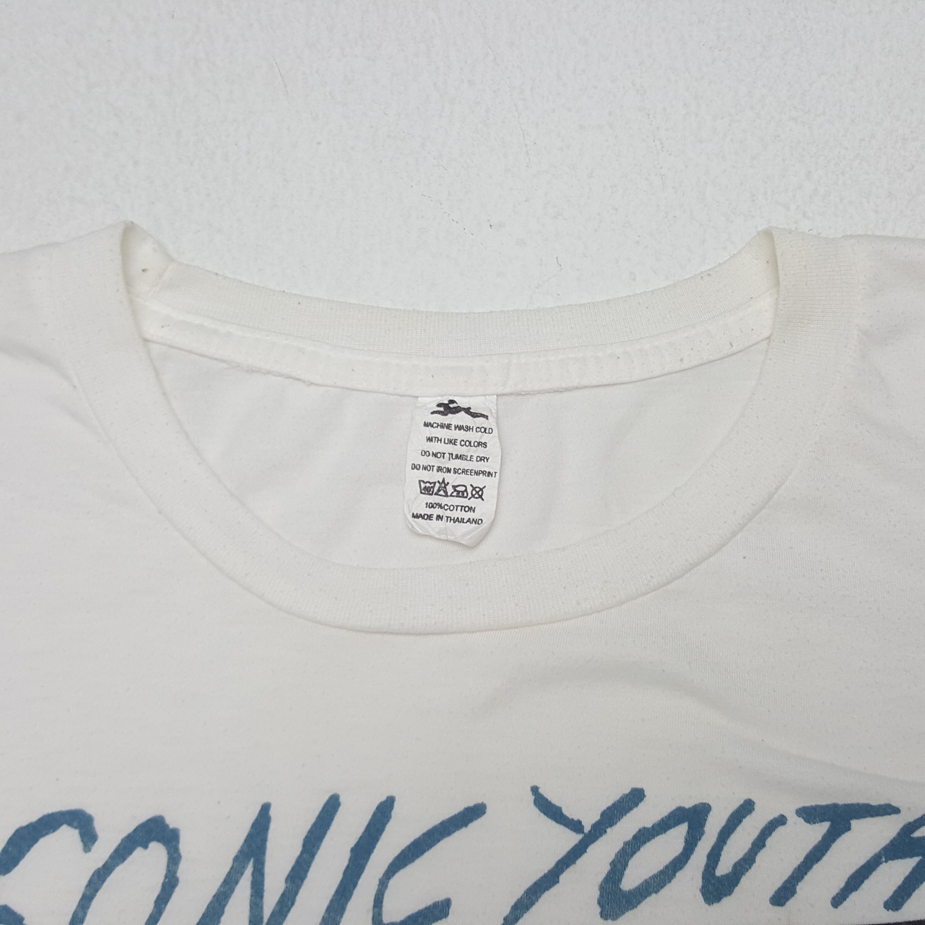 Band Tees × Vintage Vintage Sonic Youth Tshirt Size US M / EU 48-50 / 2 - 4 Thumbnail