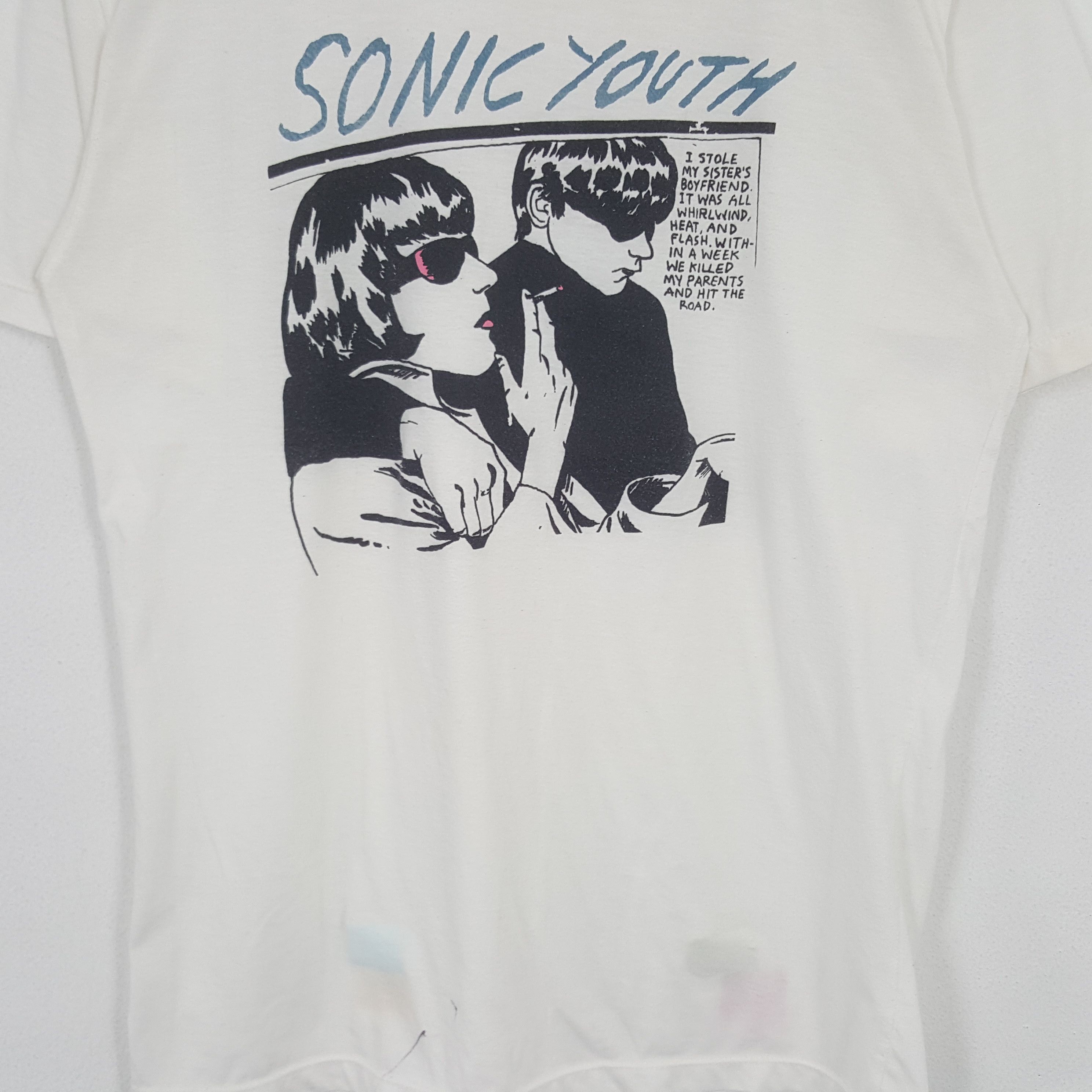 Band Tees × Vintage Vintage Sonic Youth Tshirt Size US M / EU 48-50 / 2 - 2 Thumbnail