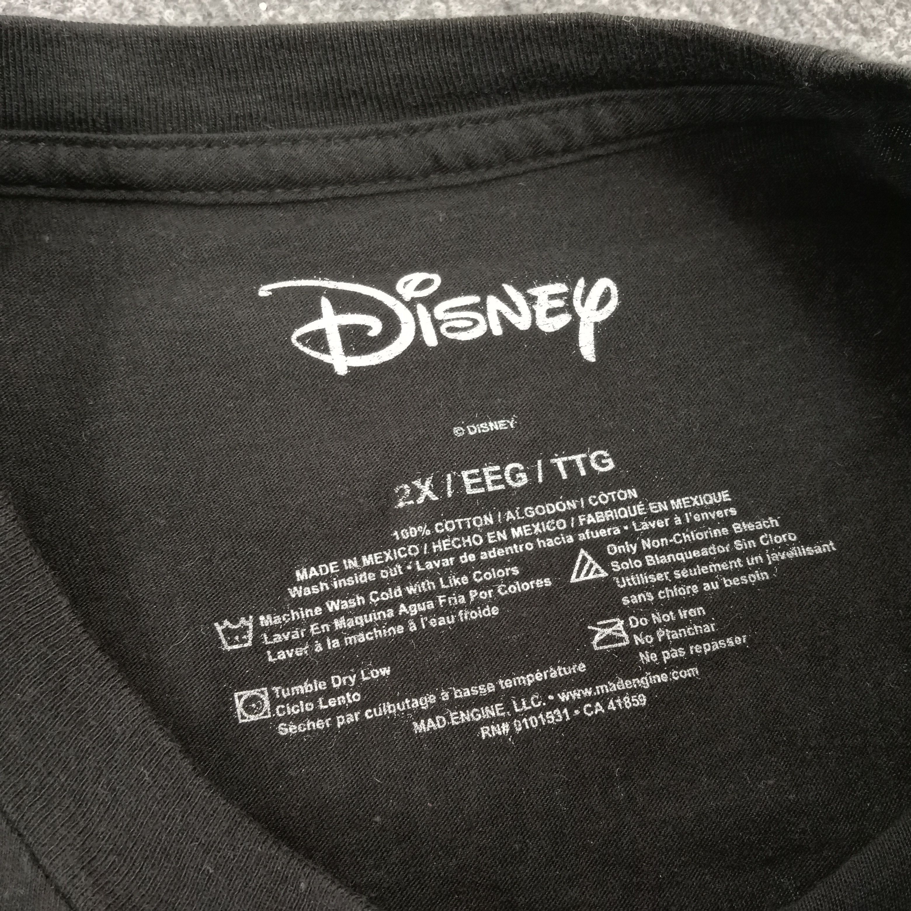 Band Tees × Disney × Vintage Power Line Rock Tour Disney's Movie Tshirt Size US XL / EU 56 / 4 - 6 Thumbnail