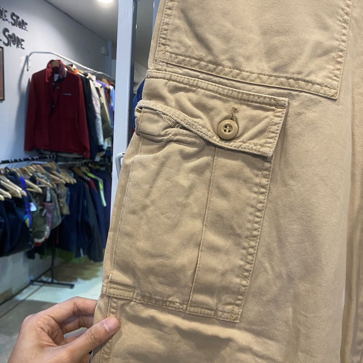 Schott VINTAGE‼️Schott military Cargo Pant Distressed Size Large 32 Size US 32 / EU 48 - 8 Thumbnail