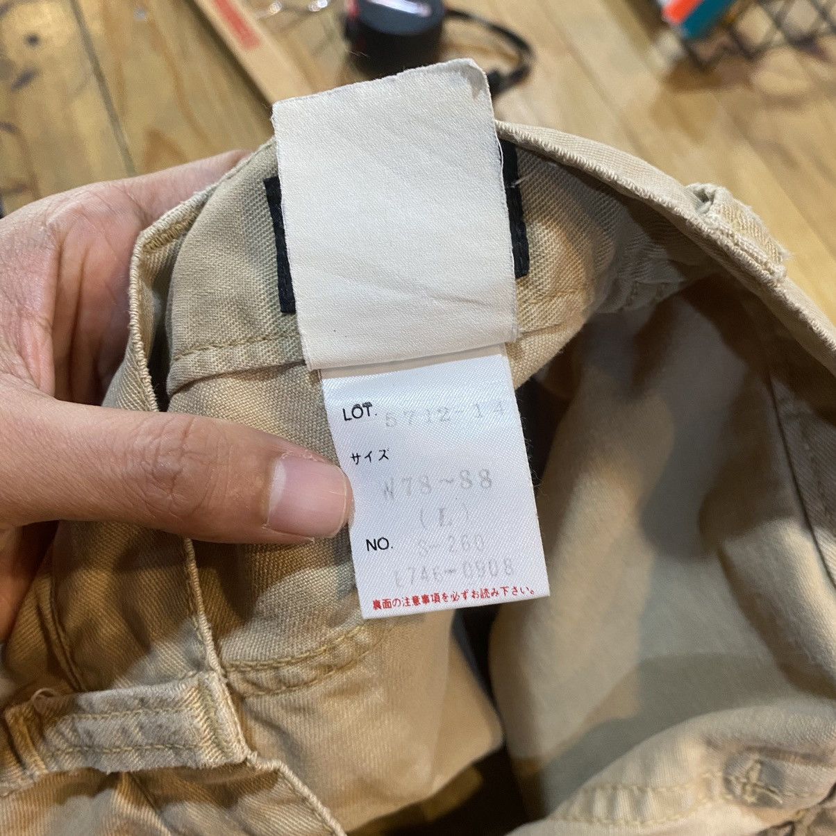 Schott VINTAGE‼️Schott military Cargo Pant Distressed Size Large 32 Size US 32 / EU 48 - 18 Thumbnail