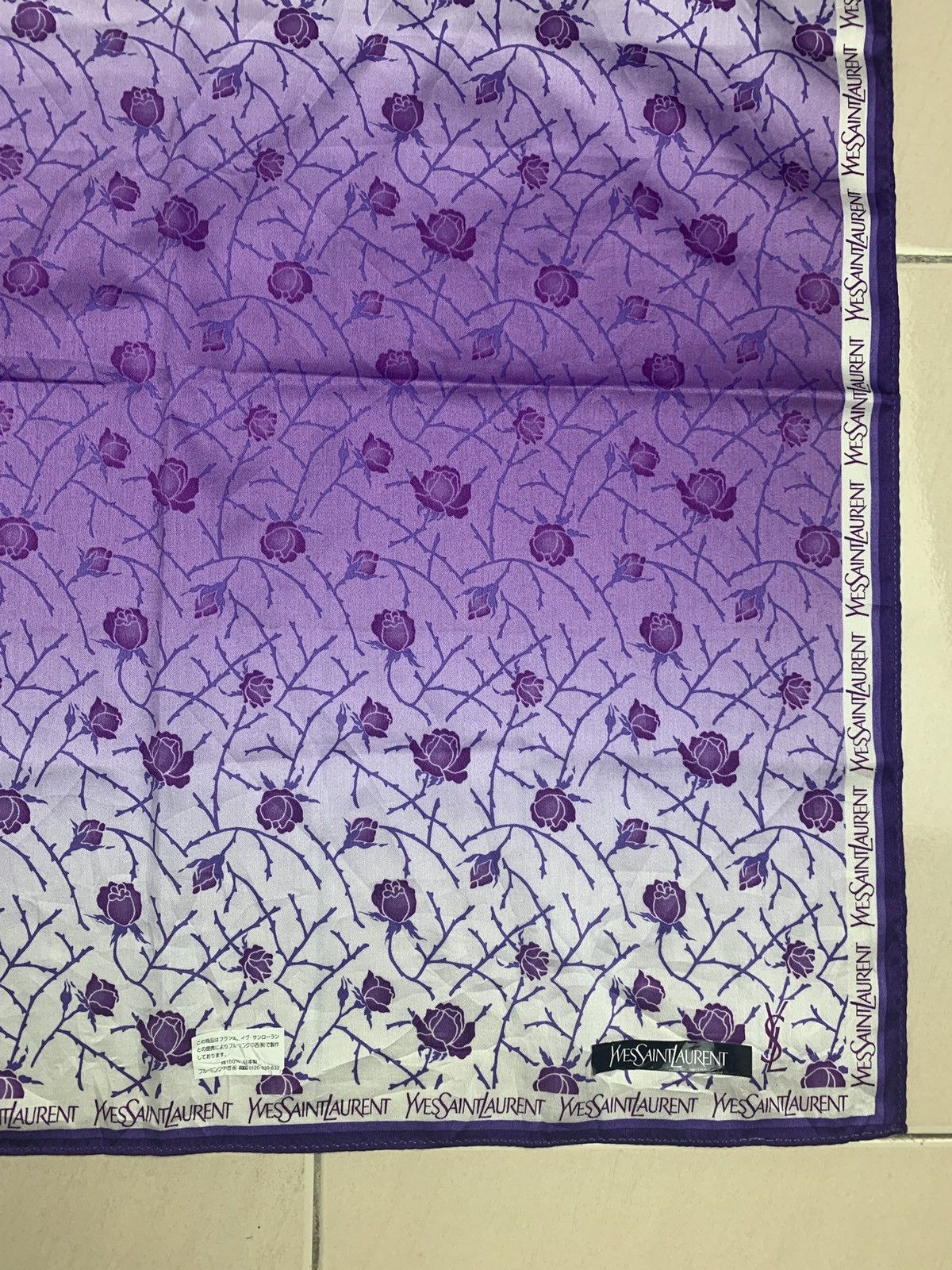 Yves Saint Laurent Yves Saint Laurent Handkerchief Pocketsquares Size ONE SIZE - 4 Thumbnail