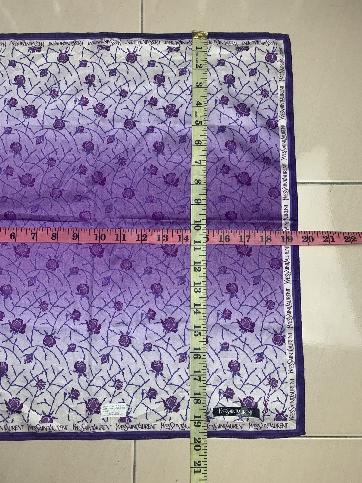 Yves Saint Laurent Yves Saint Laurent Handkerchief Pocketsquares Size ONE SIZE - 9 Thumbnail