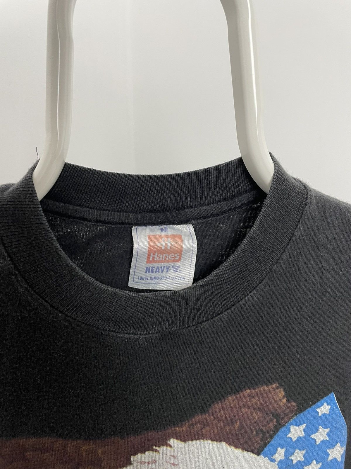 Band Tees × Vintage USA Vintage 1990 Trucker 3D style Thin Single Stitch T Shirt Size US M / EU 48-50 / 2 - 6 Thumbnail
