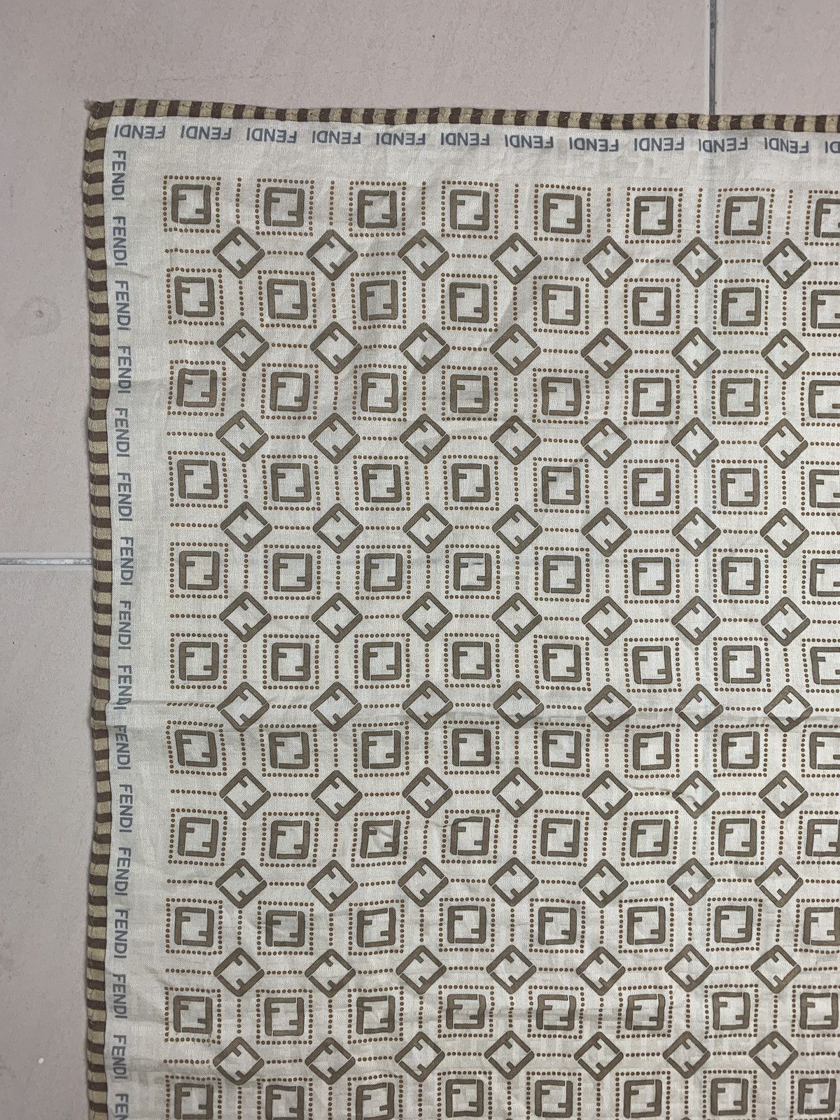 Designer Fendi Handkerchief Pocketsquares Size ONE SIZE - 6 Thumbnail