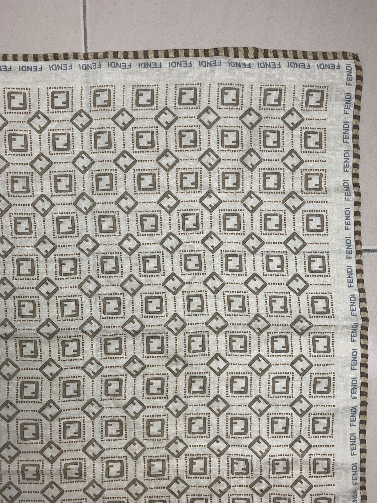 Designer Fendi Handkerchief Pocketsquares Size ONE SIZE - 5 Thumbnail