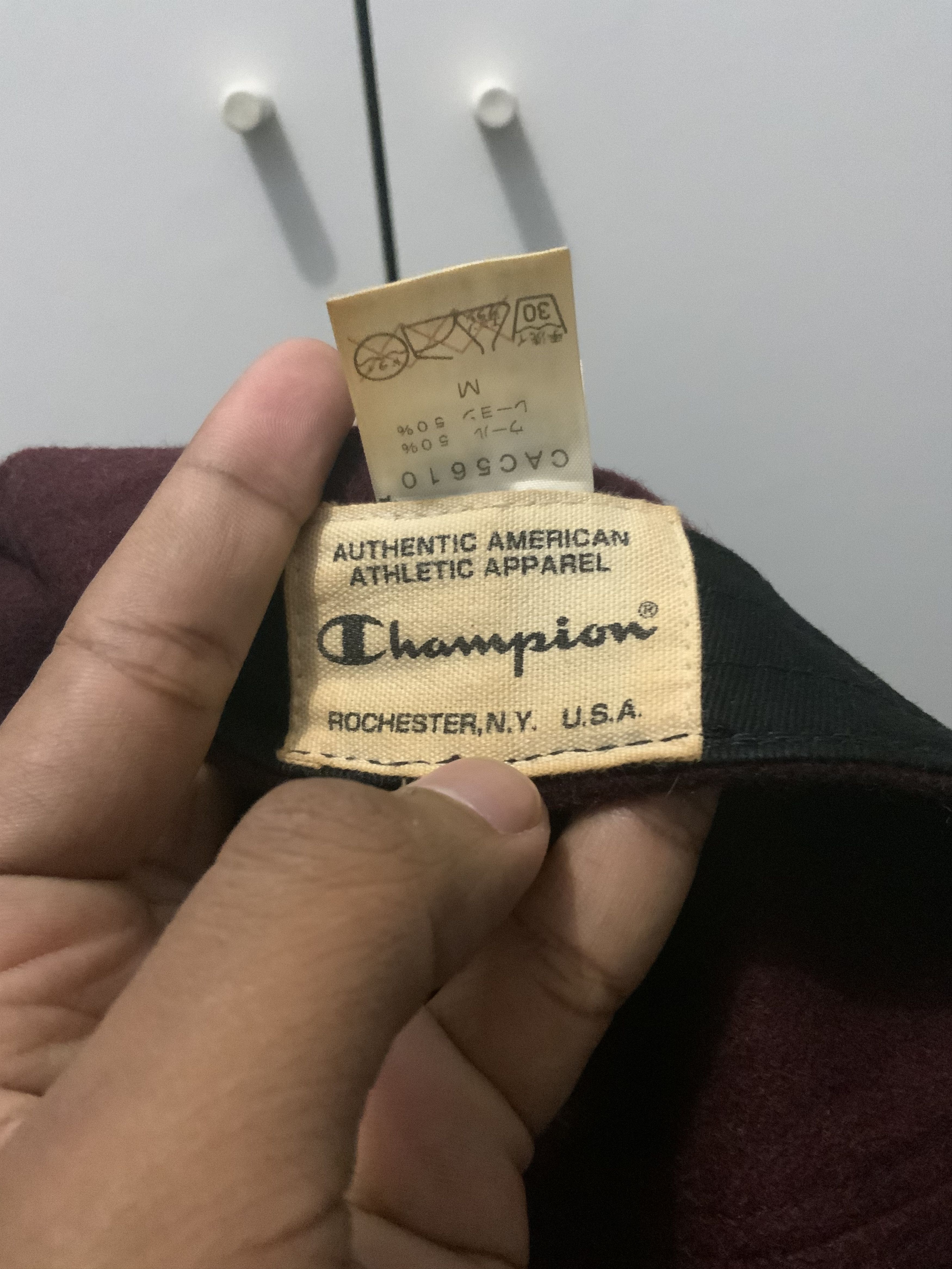 Champion Vintage Champion Wool Full Hat Size ONE SIZE - 10 Thumbnail