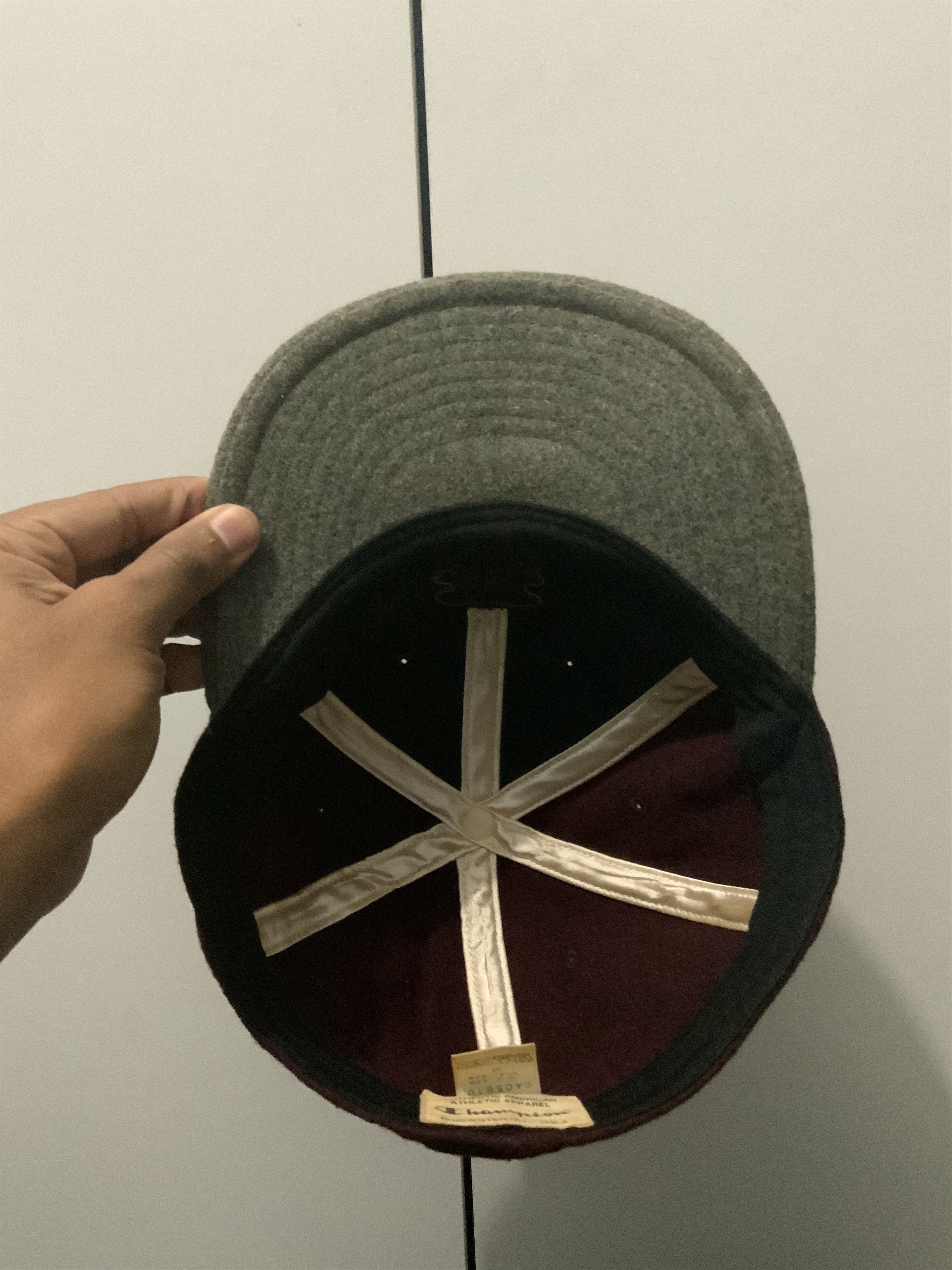 Champion Vintage Champion Wool Full Hat Size ONE SIZE - 9 Thumbnail