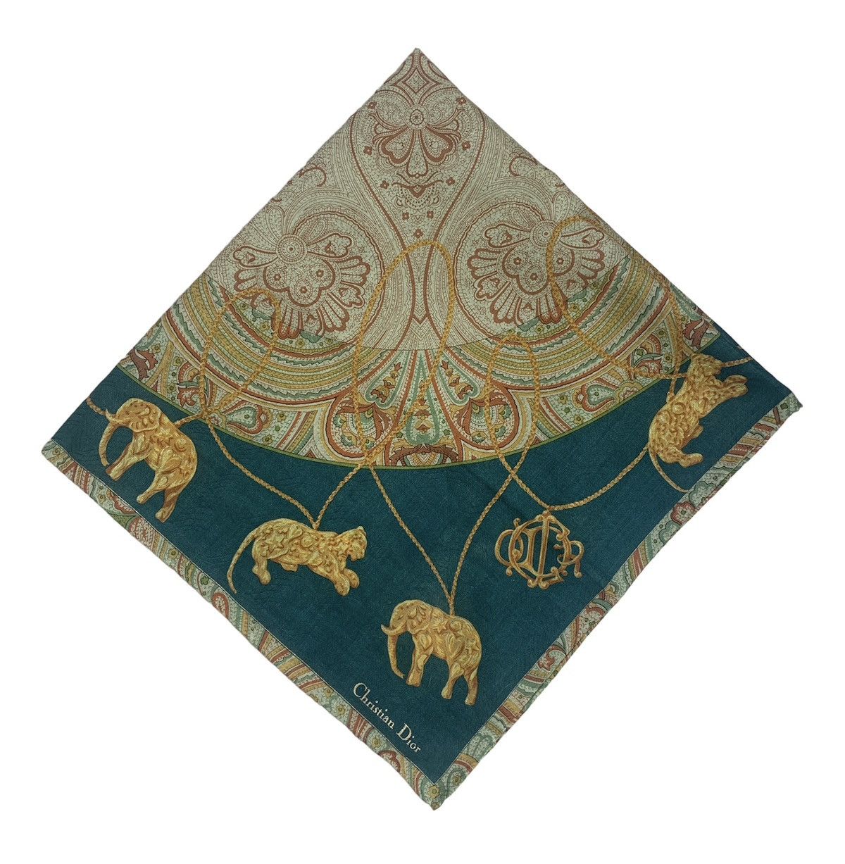 Designer Christian Dior Handkerchief Pocketsquares Size ONE SIZE - 1 Thumbnail