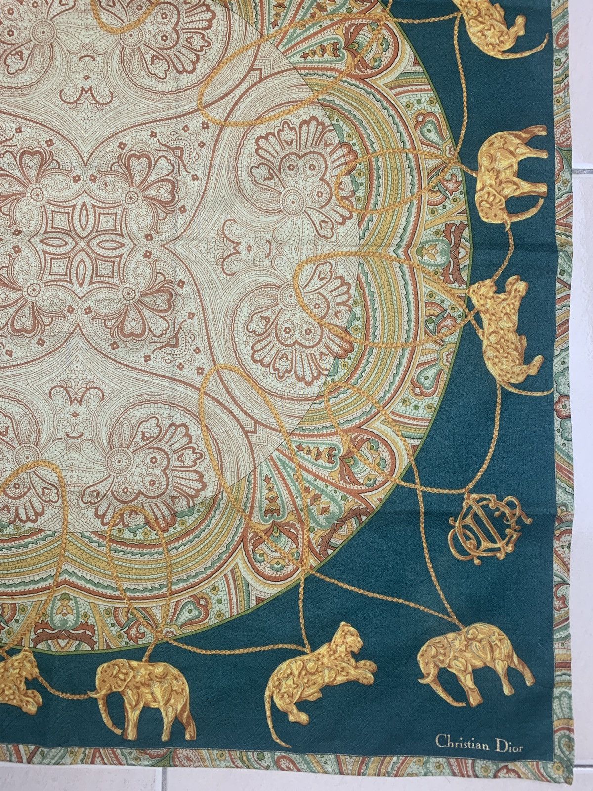 Designer Christian Dior Handkerchief Pocketsquares Size ONE SIZE - 4 Thumbnail