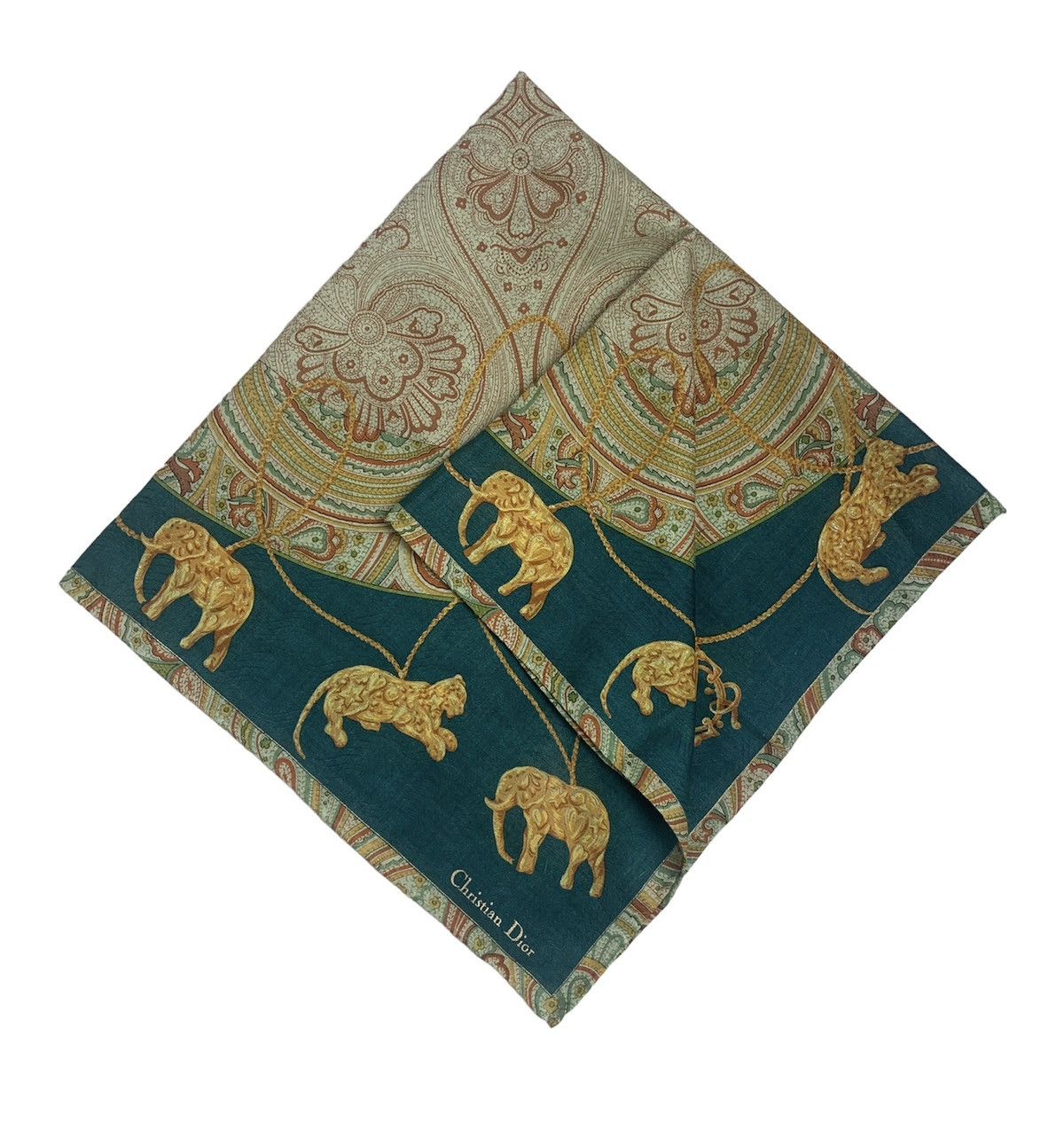 Designer Christian Dior Handkerchief Pocketsquares Size ONE SIZE - 2 Thumbnail