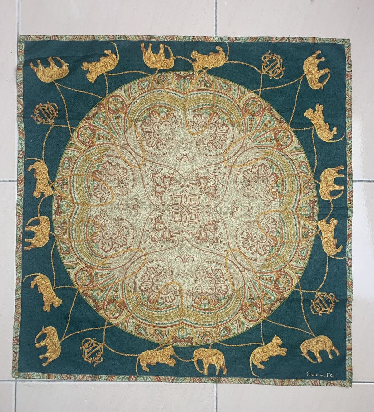 Designer Christian Dior Handkerchief Pocketsquares Size ONE SIZE - 3 Thumbnail