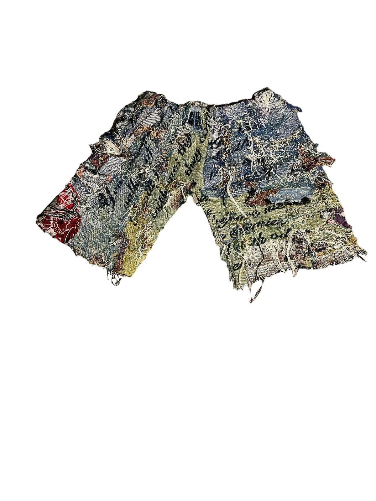 Grailed × Marni Abstract earth distressed woven shorts Size US 30 / EU 46 - 1 Thumbnail