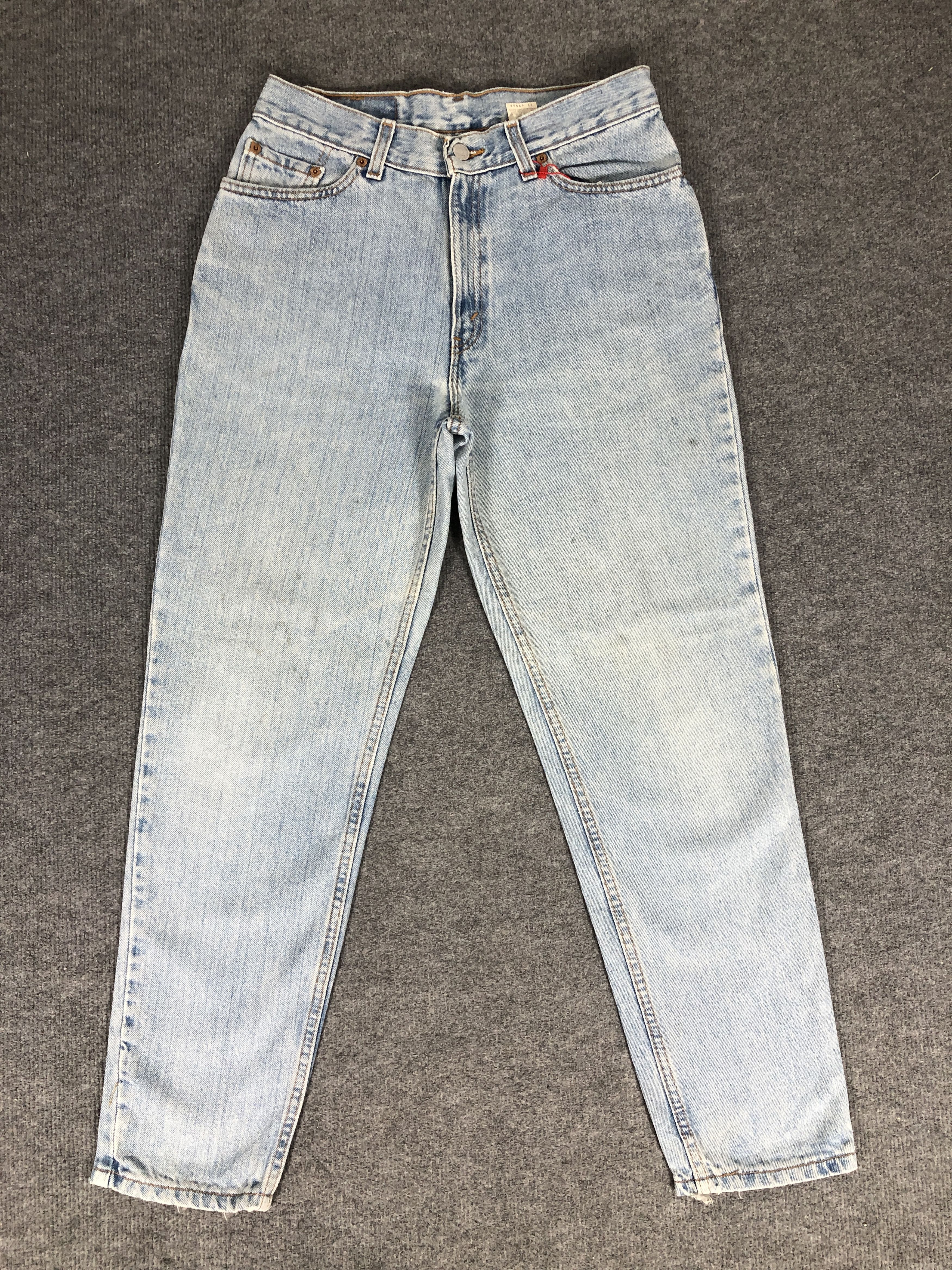 Levi's Vintage 90's Levi's 512 Slim Fit Tapered Leg Faded Blue Jean Size US 29 - 1 Thumbnail