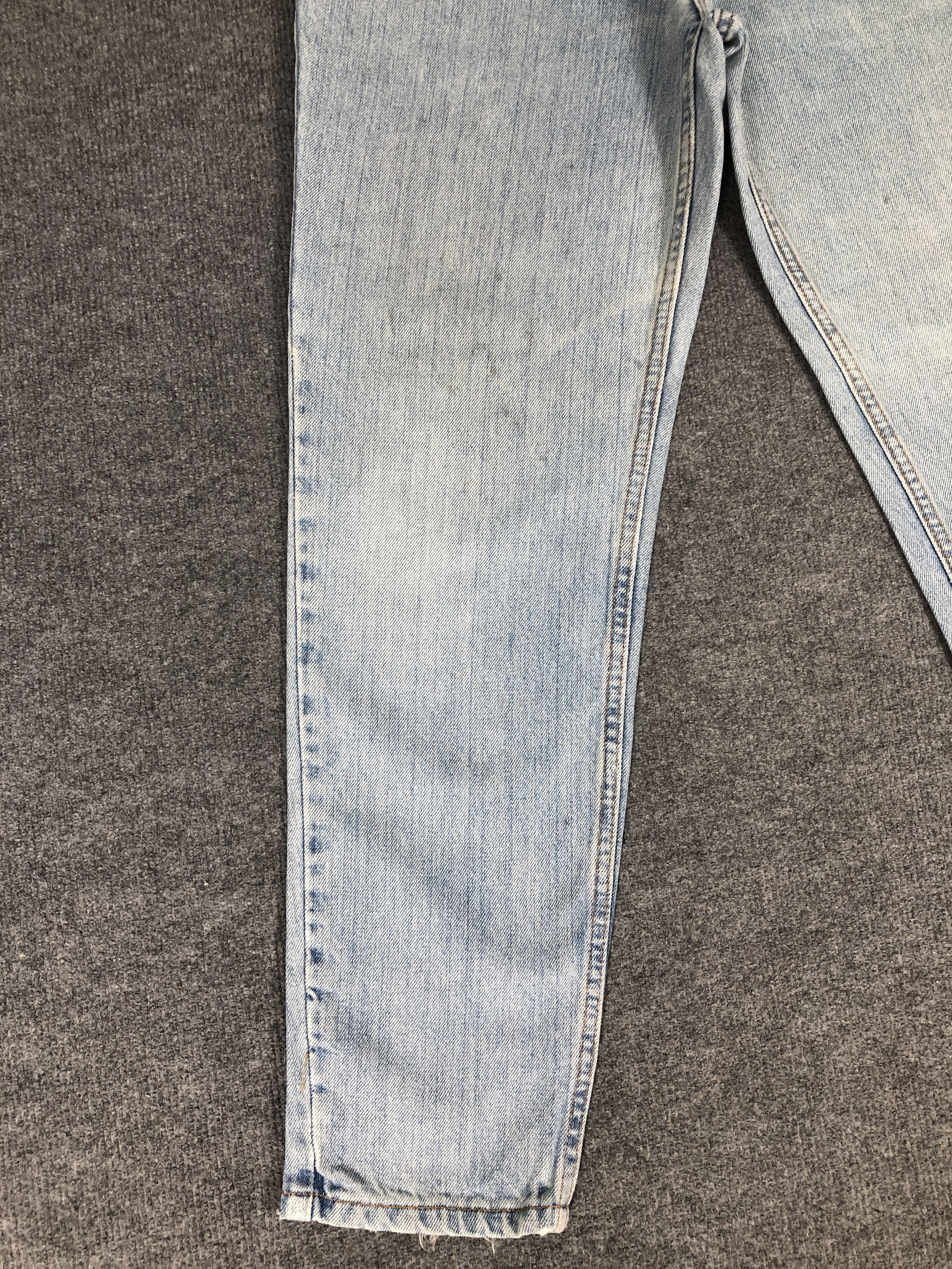 Levi's Vintage 90's Levi's 512 Slim Fit Tapered Leg Faded Blue Jean Size US 29 - 7 Thumbnail
