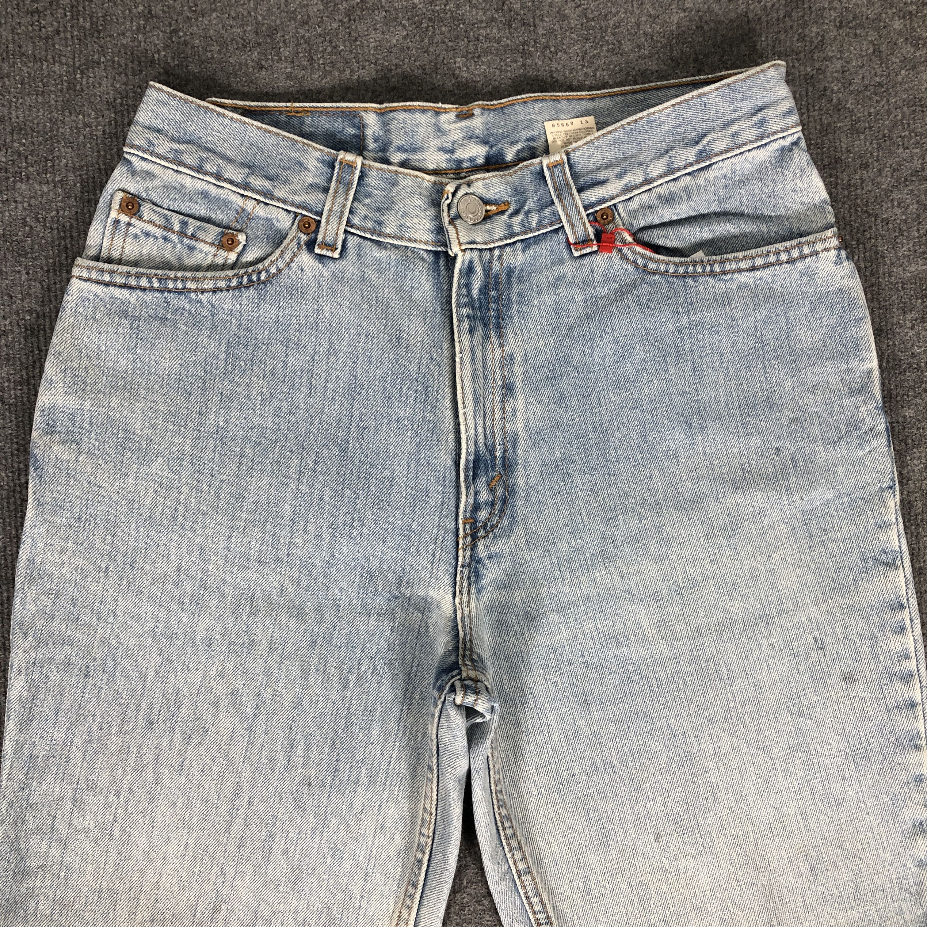 Levi's Vintage 90's Levi's 512 Slim Fit Tapered Leg Faded Blue Jean Size US 29 - 3 Thumbnail