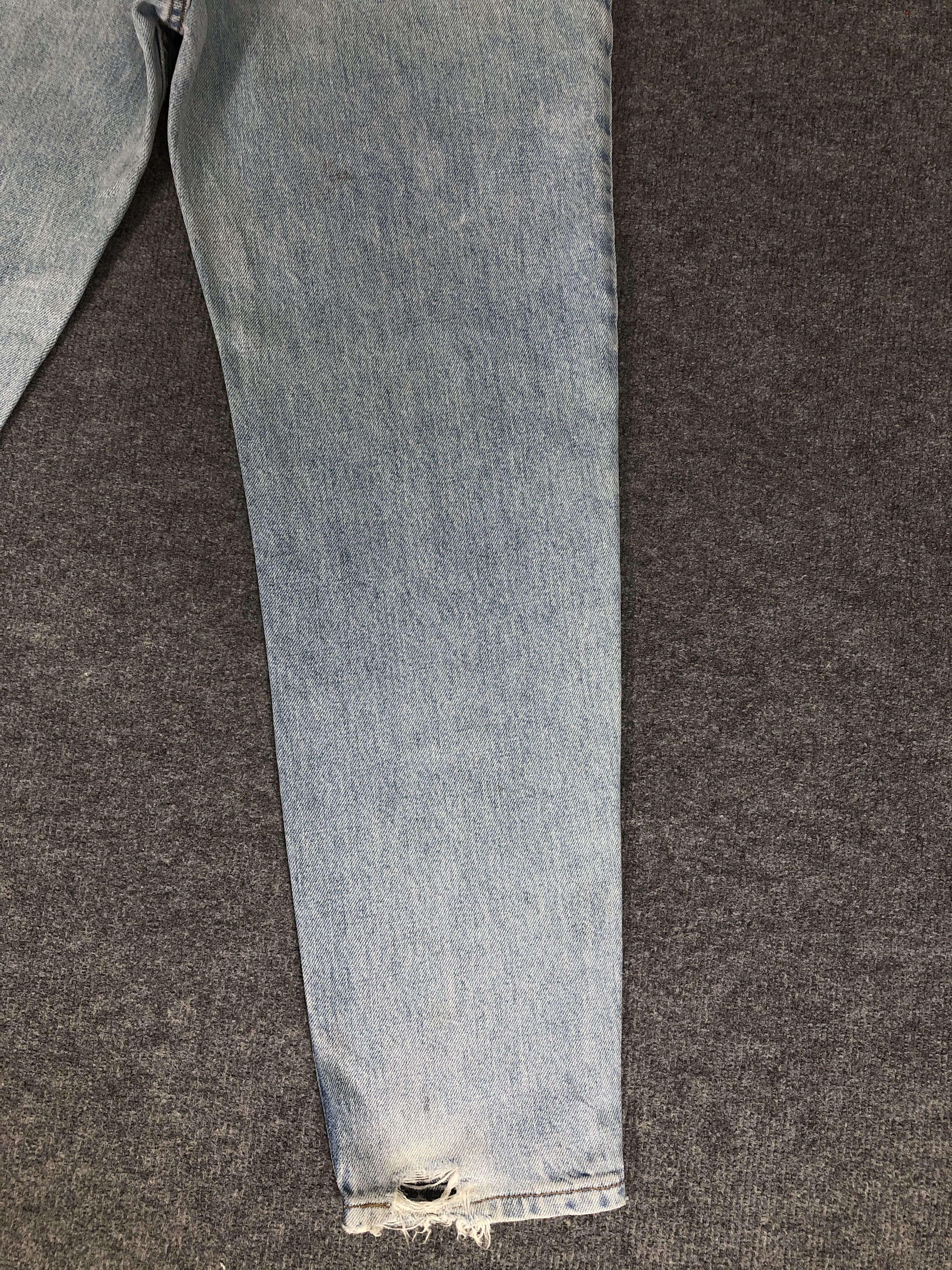 Levi's Vintage 90's Levi's 512 Slim Fit Tapered Leg Faded Blue Jean Size US 29 - 9 Thumbnail