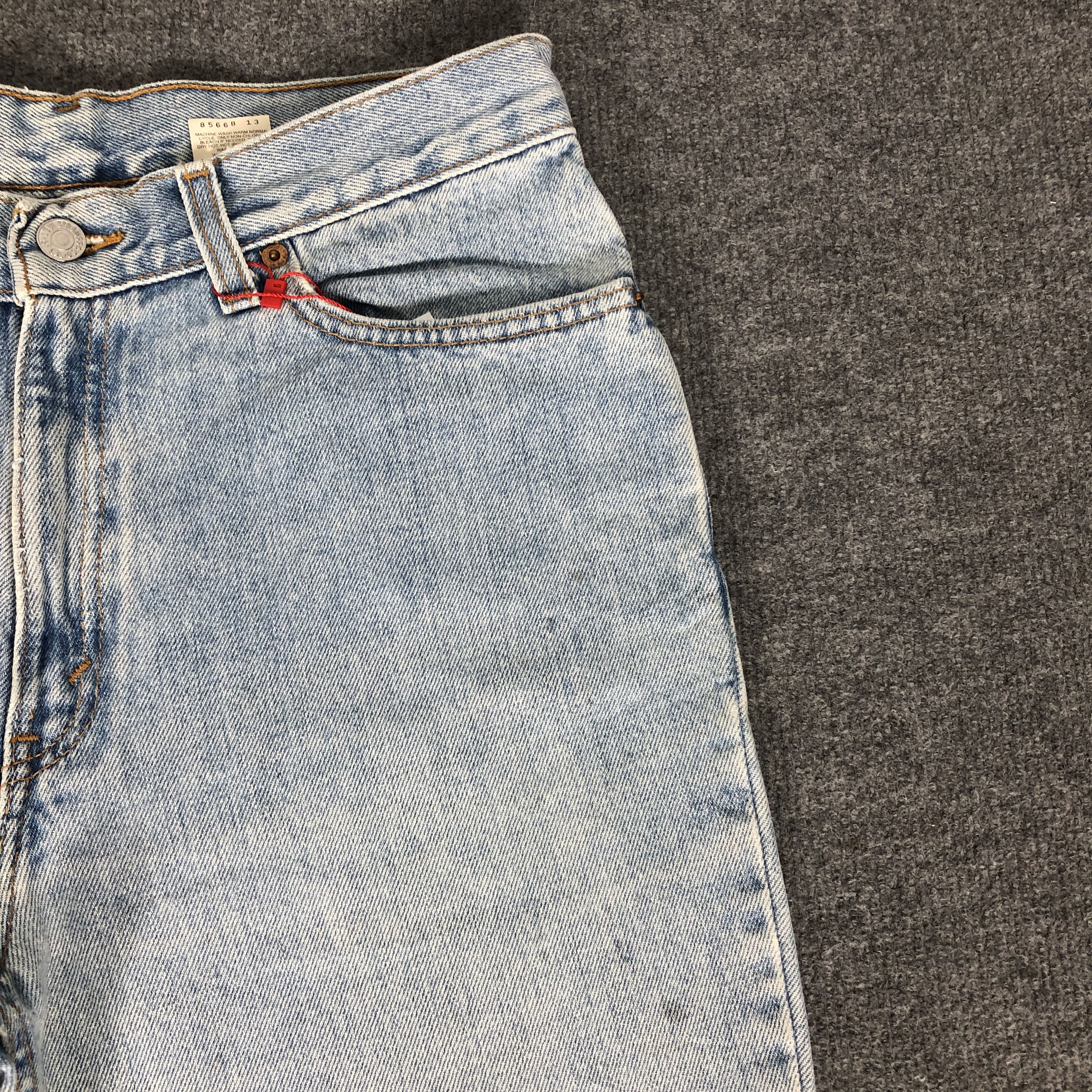 Levi's Vintage 90's Levi's 512 Slim Fit Tapered Leg Faded Blue Jean Size US 29 - 6 Thumbnail
