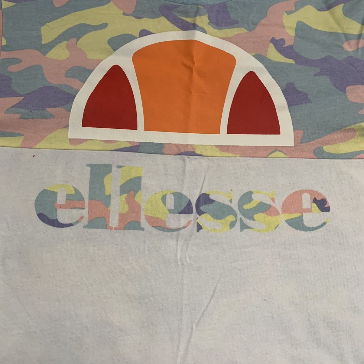 Ellesse Ellesse Arbatax panel T-shirt in pink Size UK XS Size US XS / EU 42 / 0 - 2 Thumbnail