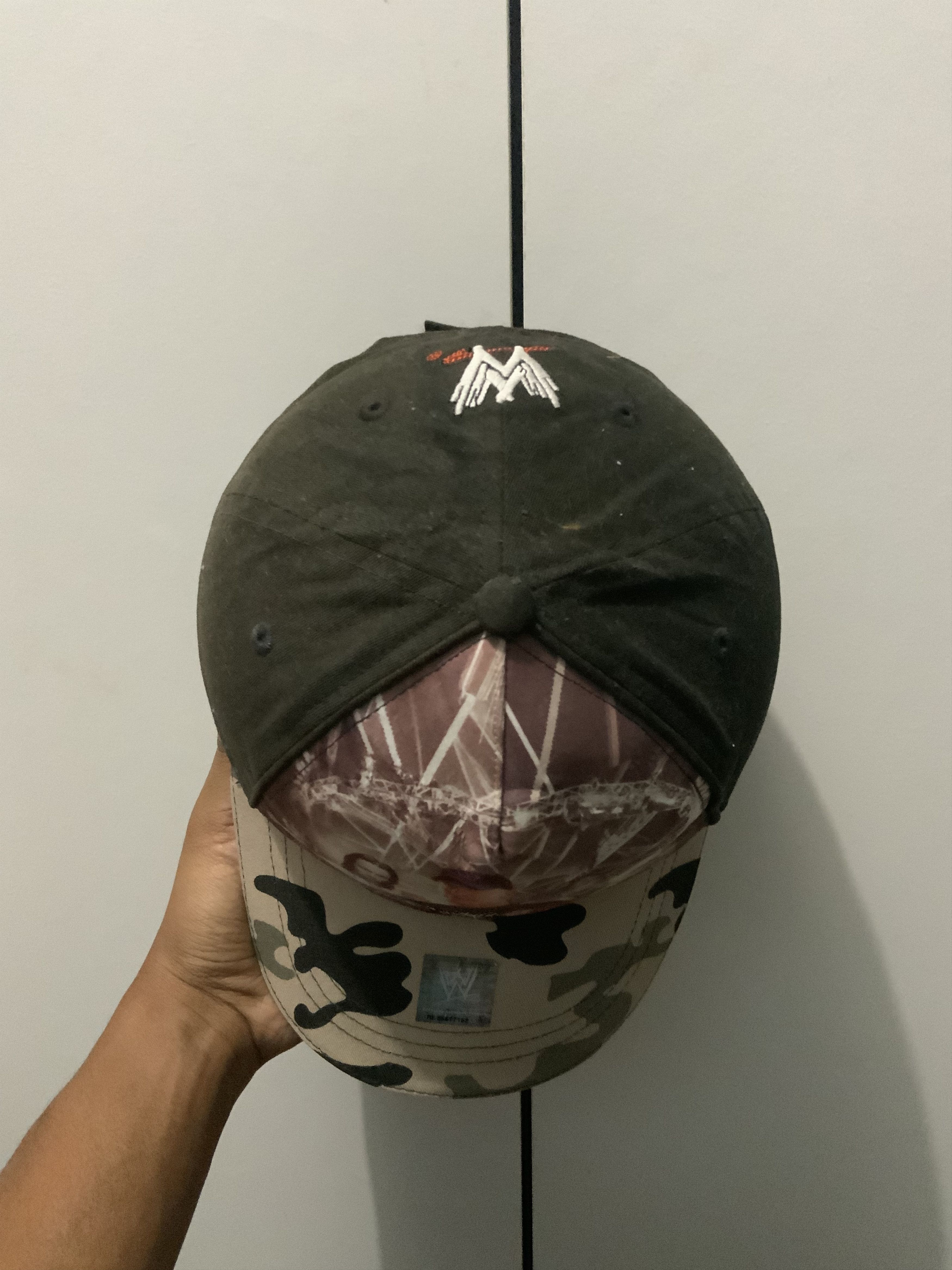WWE Smack Down vs RAW WWE Camo Hat Size ONE SIZE - 6 Thumbnail