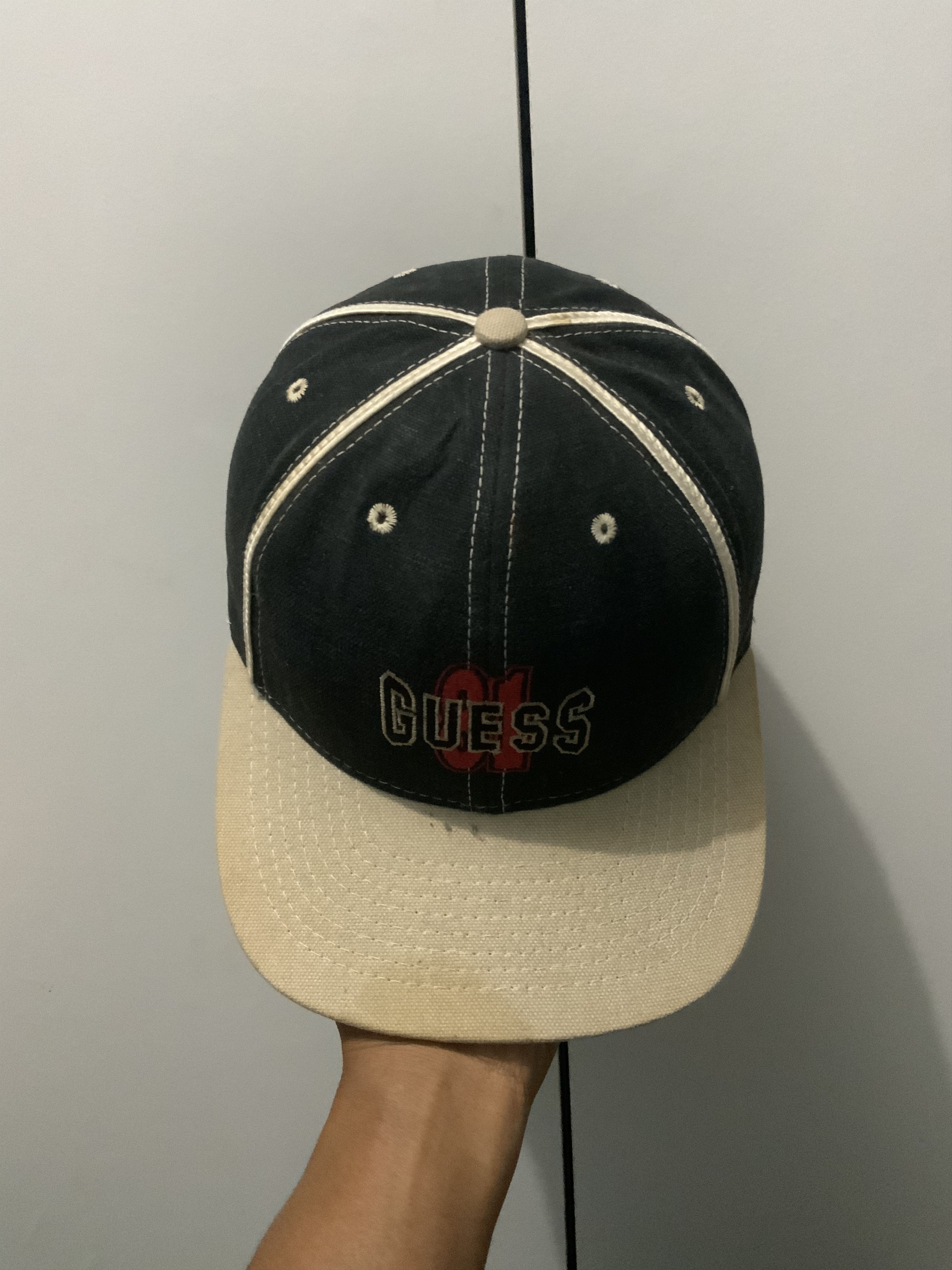 Guess Vintage Guess Embroidered Hat Size ONE SIZE - 6 Thumbnail