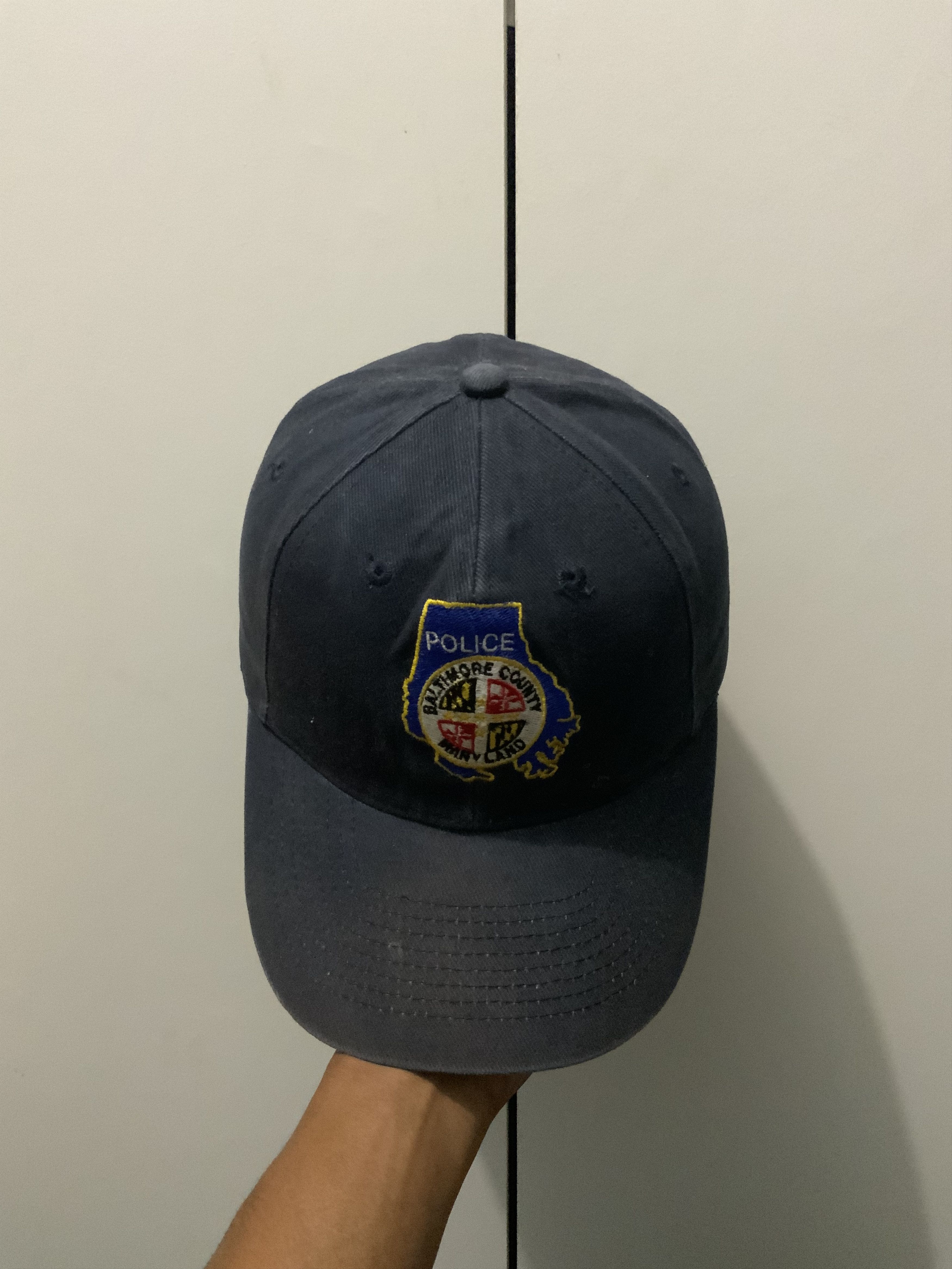 Vintage Vintage 90s Police Baltimore Country MarryLand Fade Hat Size ONE SIZE - 6 Thumbnail