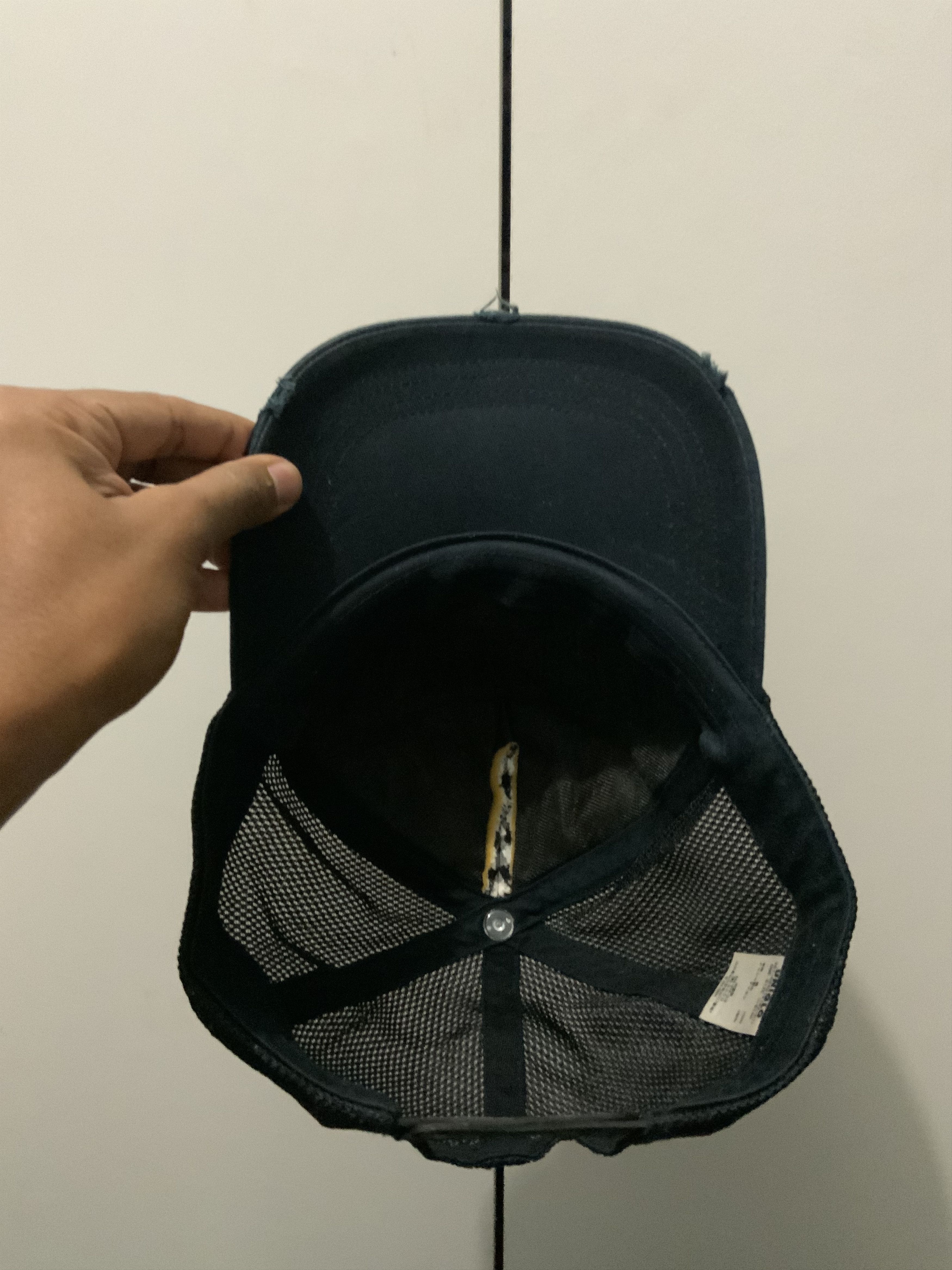 Japanese Brand OHIO Distressed Uniqlo Trucker Hat Size ONE SIZE - 8 Thumbnail