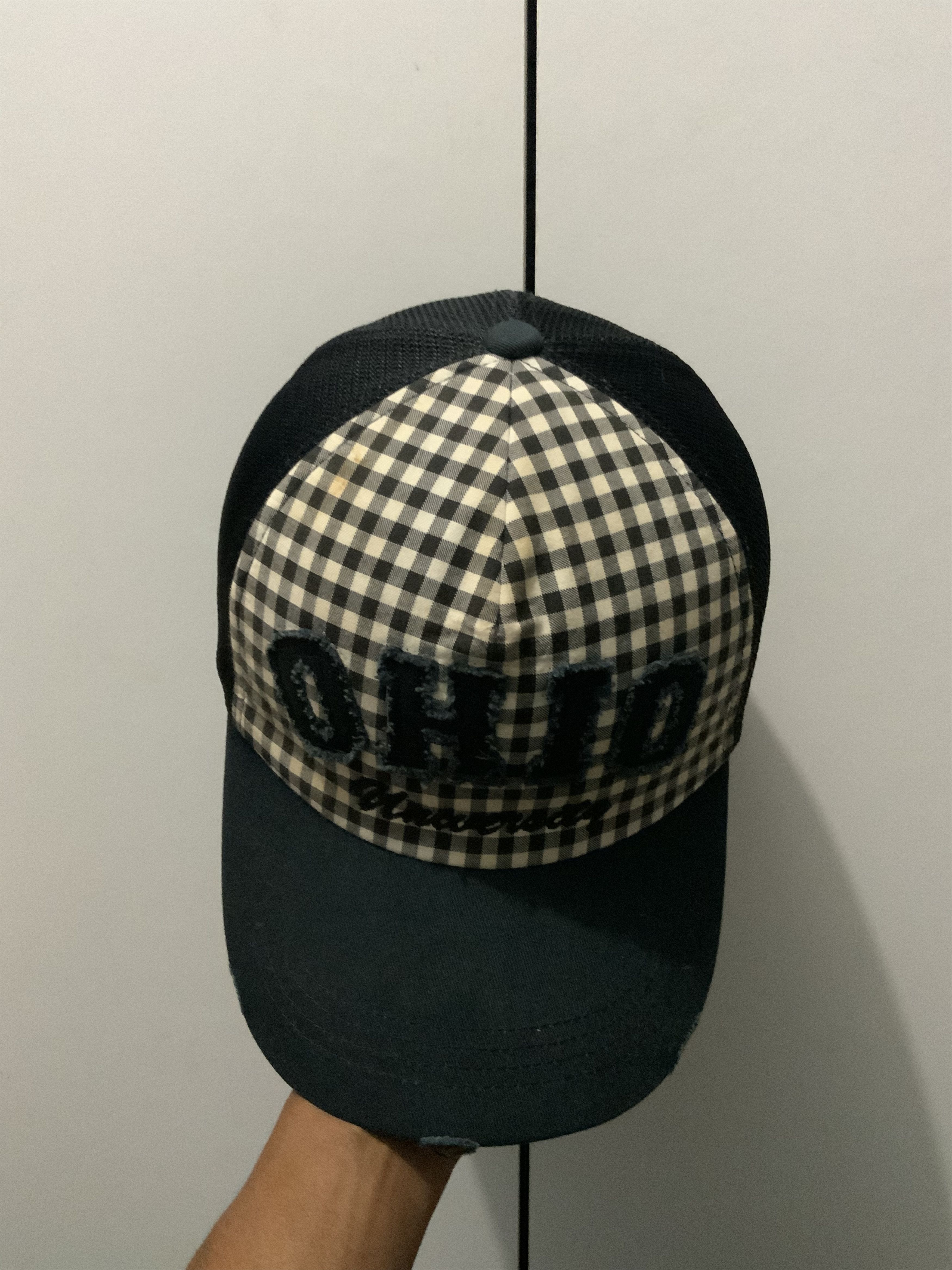 Japanese Brand OHIO Distressed Uniqlo Trucker Hat Size ONE SIZE - 6 Thumbnail