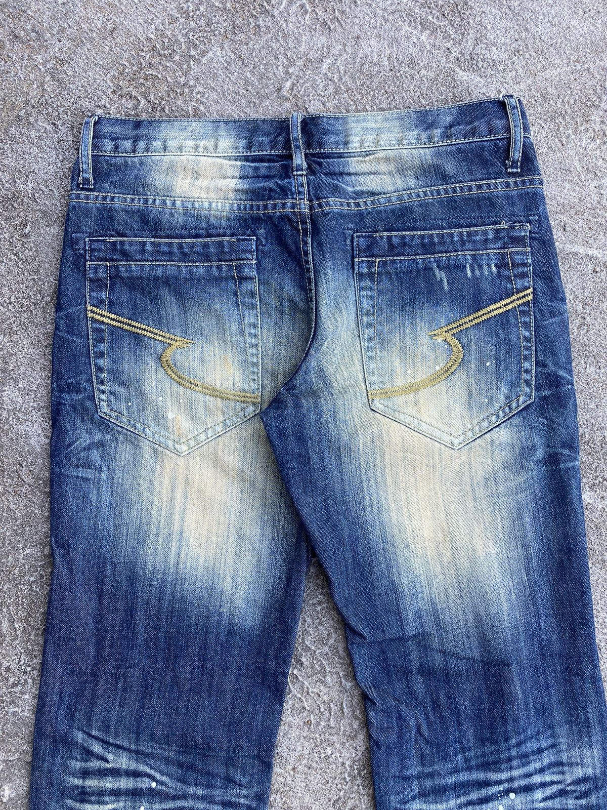 Japanese Brand Semanticdesign-Japanesebrand Wax Denim Size US 30 / EU 46 - 5 Thumbnail
