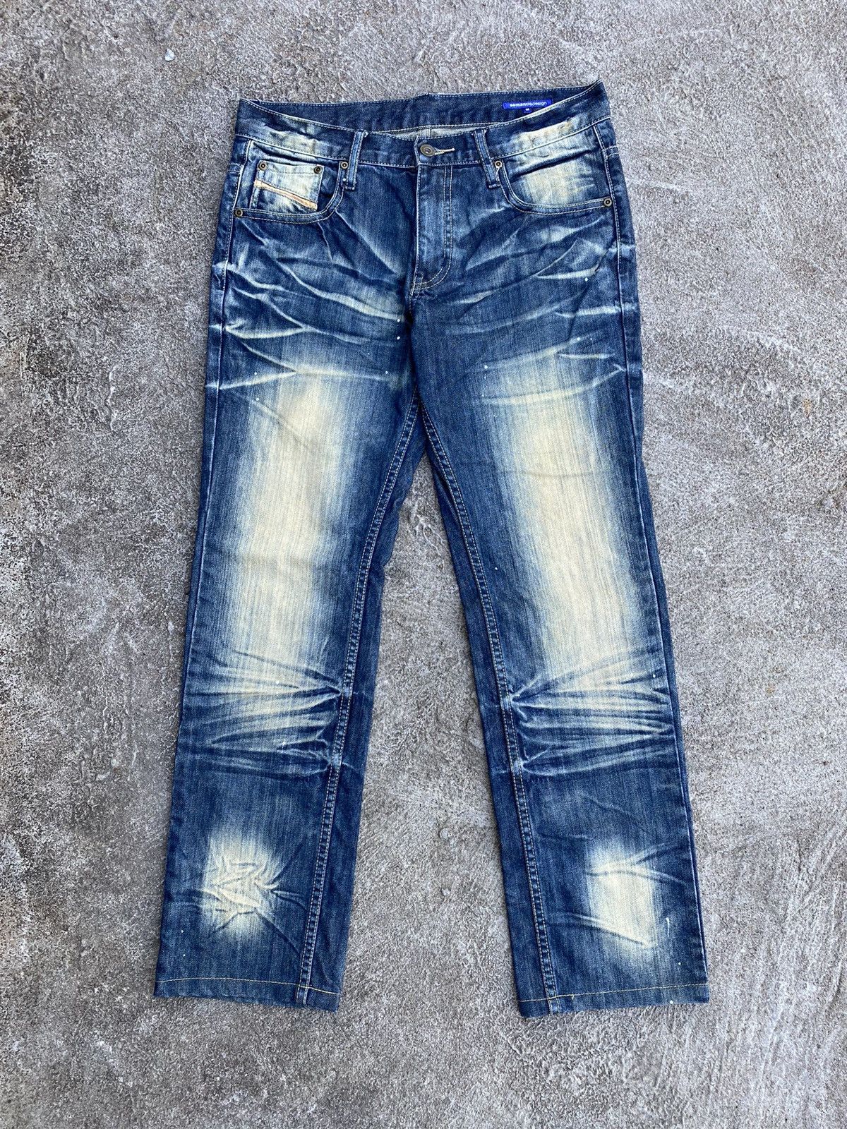 Japanese Brand Semanticdesign-Japanesebrand Wax Denim Size US 30 / EU 46 - 1 Thumbnail