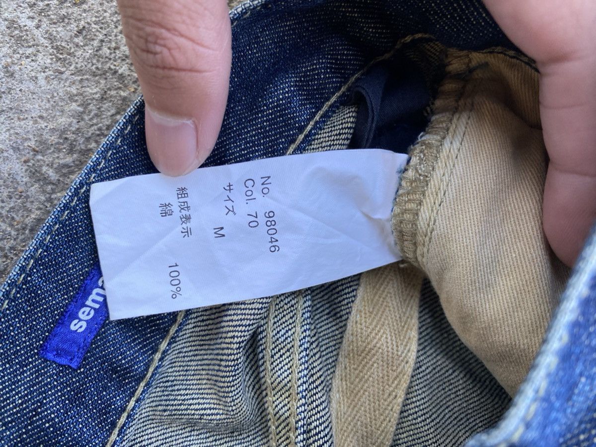 Japanese Brand Semanticdesign-Japanesebrand Wax Denim Size US 30 / EU 46 - 7 Thumbnail