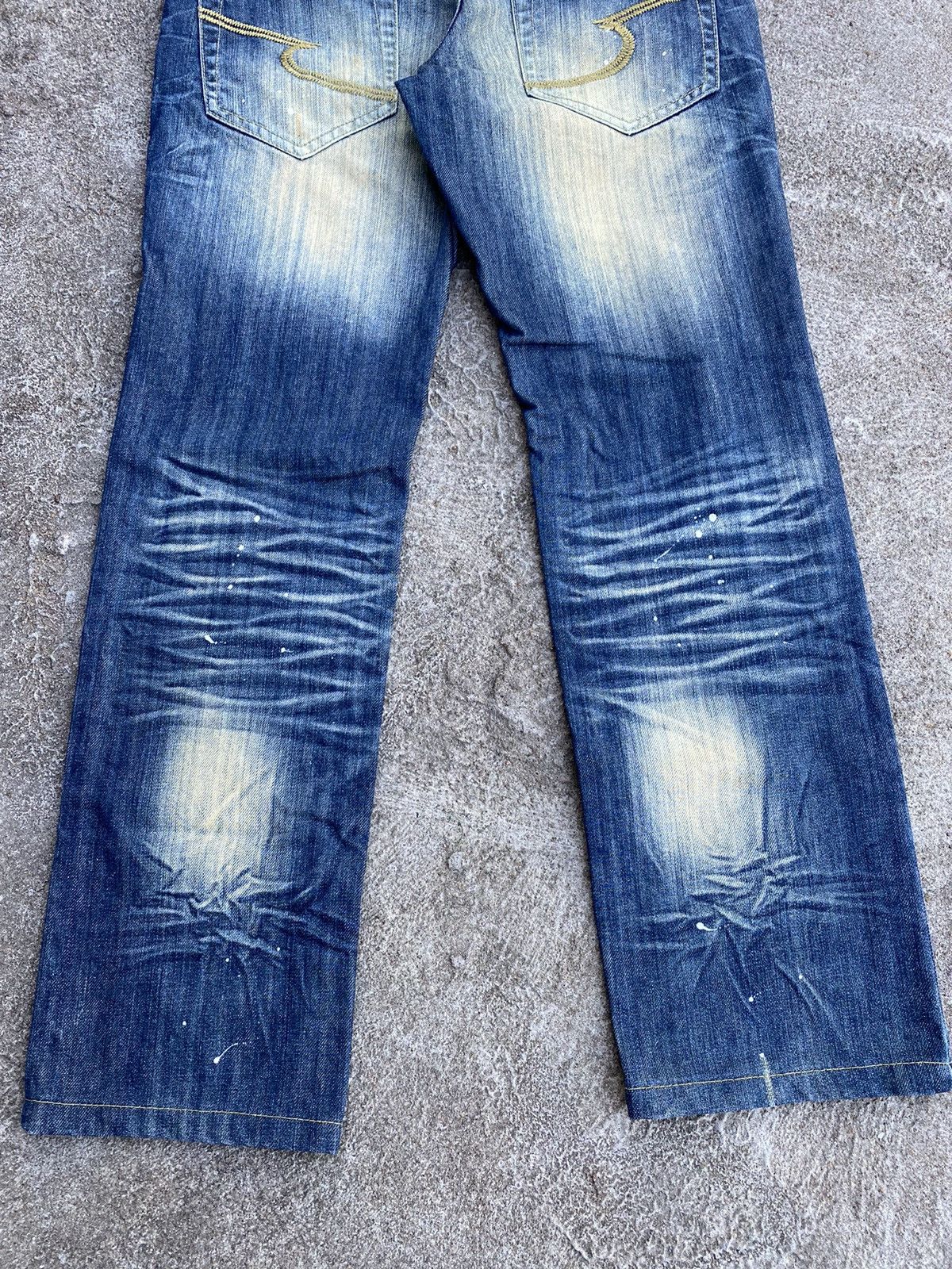 Japanese Brand Semanticdesign-Japanesebrand Wax Denim Size US 30 / EU 46 - 4 Thumbnail