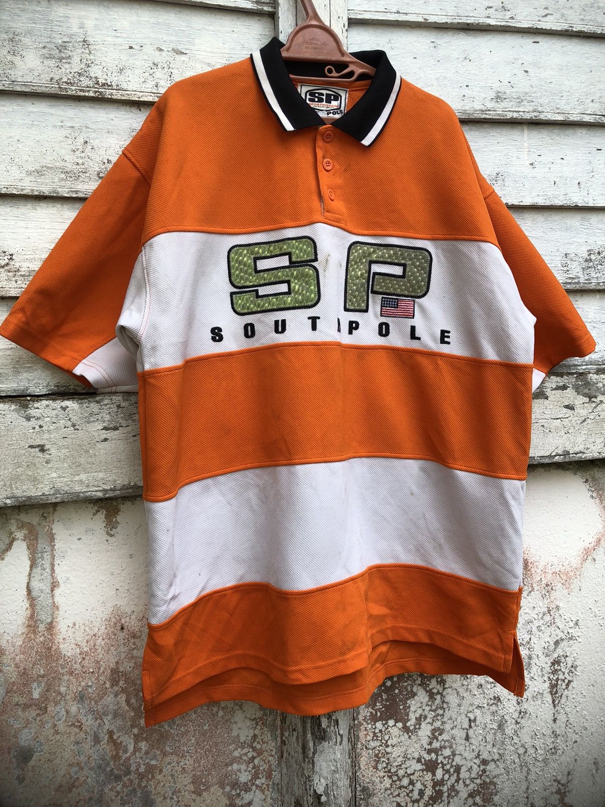 Southpole SouthPole Colour Block Polyester Rugby Shirt | Grailed