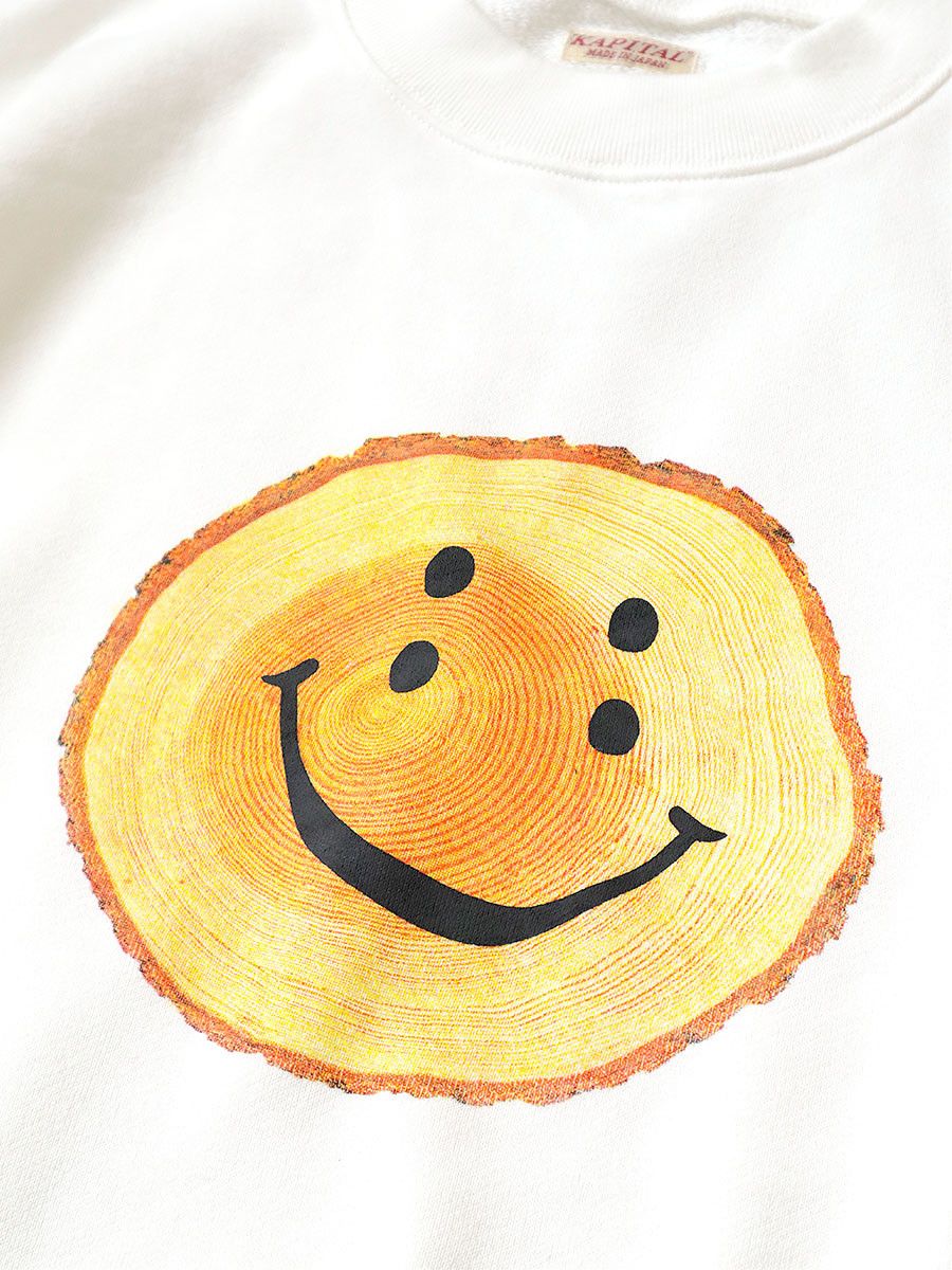 Kapital Dolman Sweatshirt 3/4 Sleeve RAINBOWY Stump