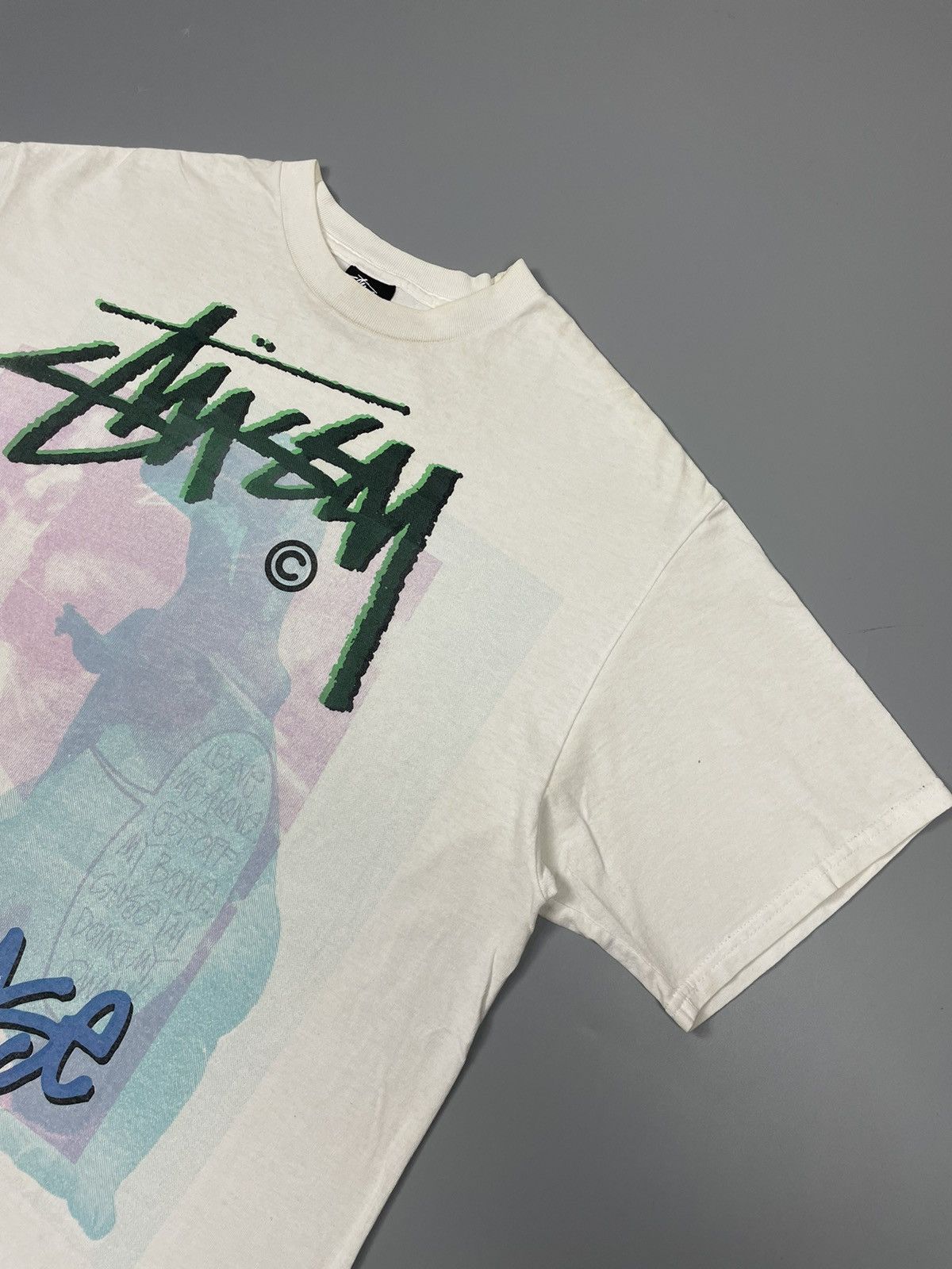 Stussy VINTAGE STUSSY “INCREASE THE PEACE” PHOTO TEE Size US L / EU 52-54 / 3 - 3 Thumbnail
