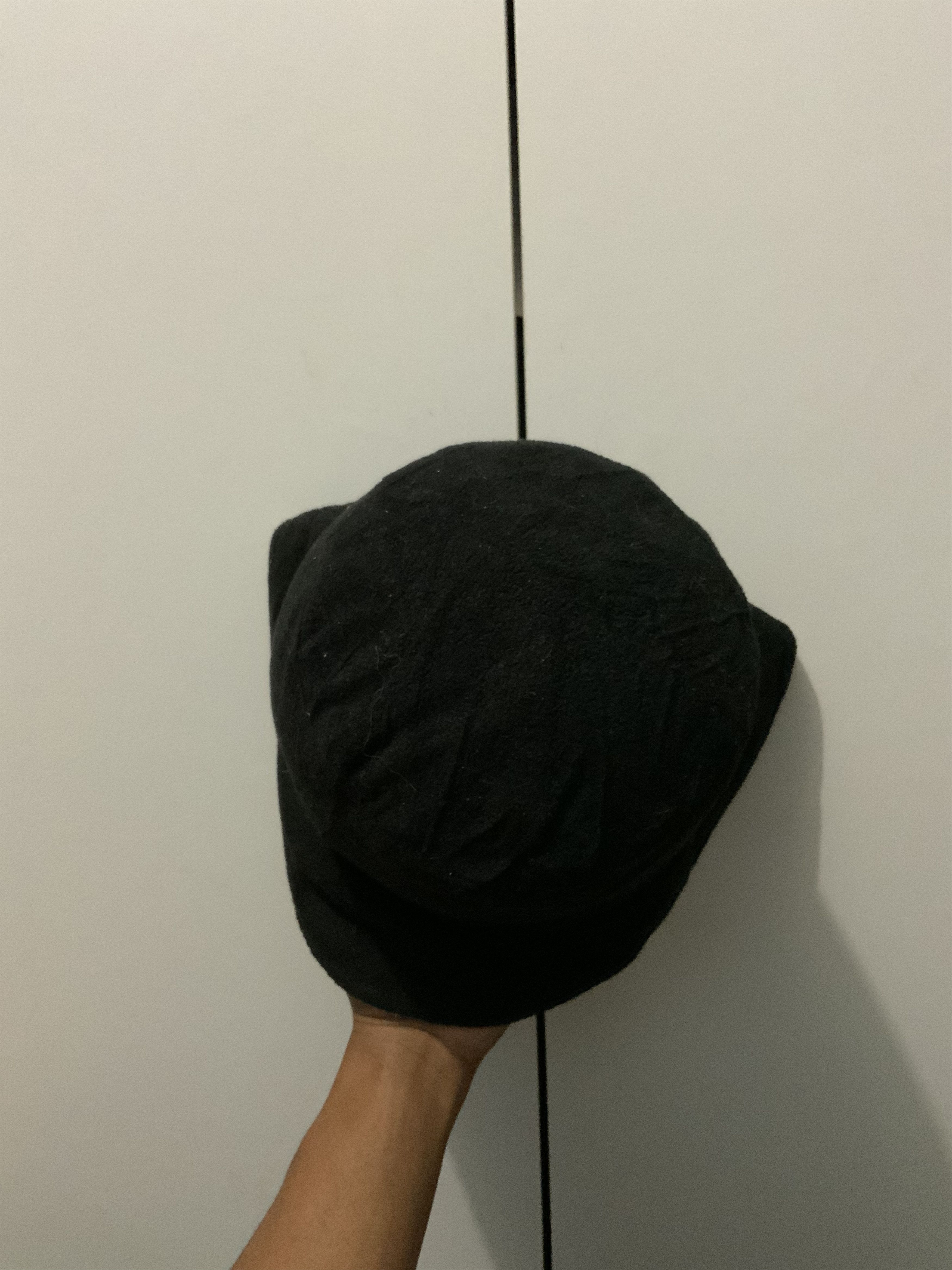 Hat Club Black White Ear Faux Fur Bucket Hat Size ONE SIZE - 8 Thumbnail