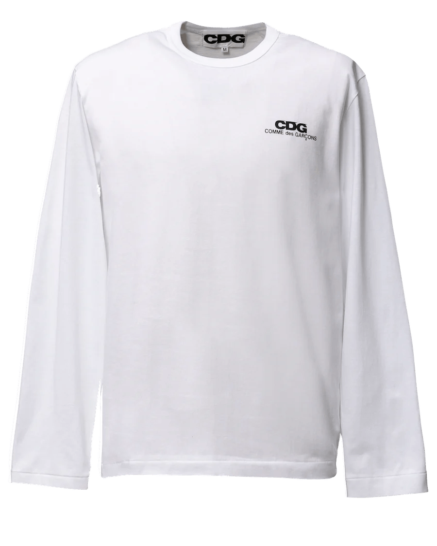 CDG by Comme des Garcons × Comme des Garcons CDG LONG SLEEVE T-SHIRT SMALL LOGO COMME des GARCONS Size US XXL / EU 58 / 5 - 1 Preview