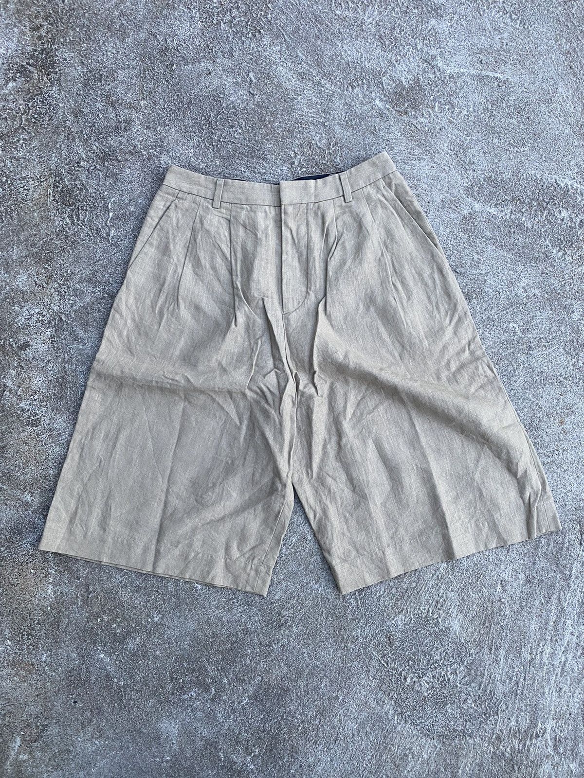 Issey Miyake 🖤BLACKFRIDAY🖤Mhl HighWaist Short Baggy Pants Size US 26 / EU 42 - 1 Thumbnail