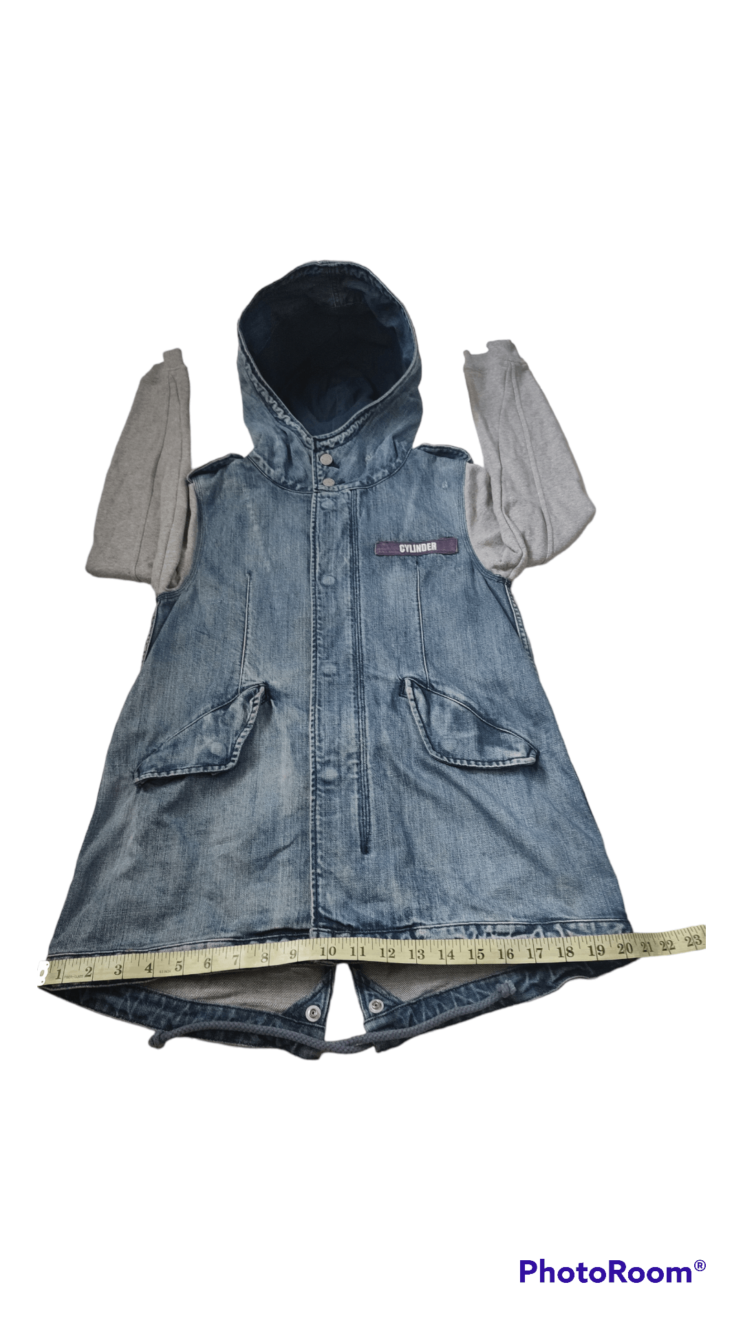 MOUSSY Punk!!! Moussy Denim Hoodies Size US M / EU 48-50 / 2 - 7 Thumbnail