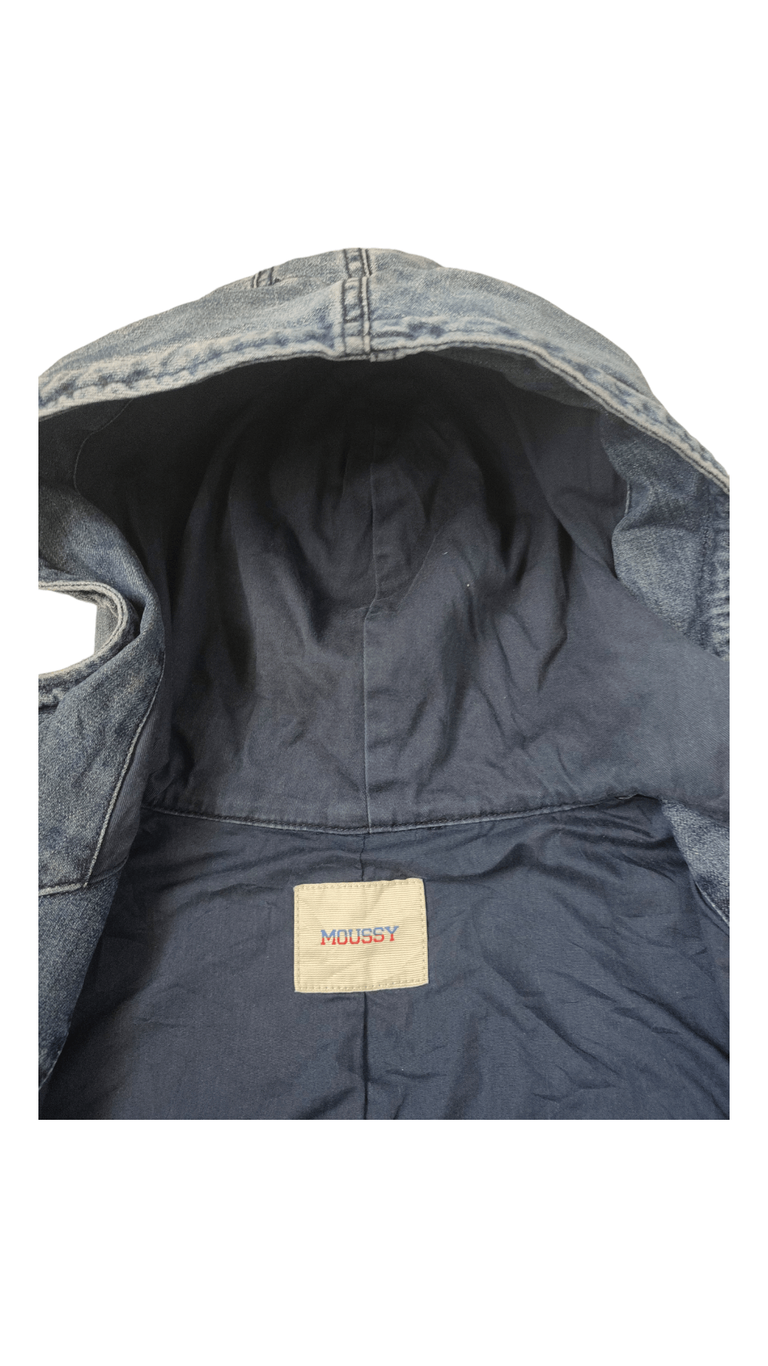 MOUSSY Punk!!! Moussy Denim Hoodies Size US M / EU 48-50 / 2 - 9 Thumbnail
