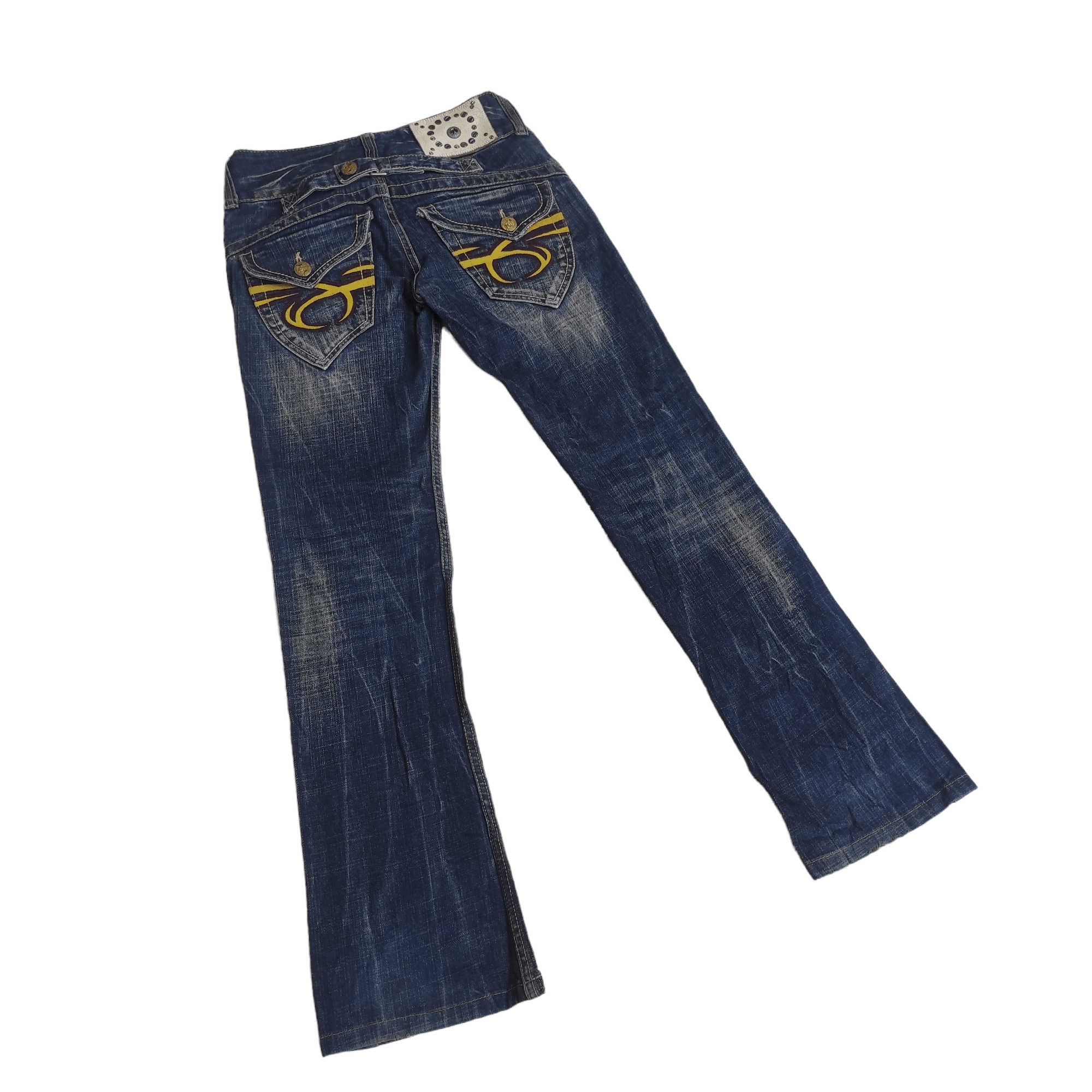 Hysteric Glamour Flare Jeans RED PEPPER Low Rise Boot cut size 26 fit 28 Size US 26 / EU 42 - 1 Thumbnail