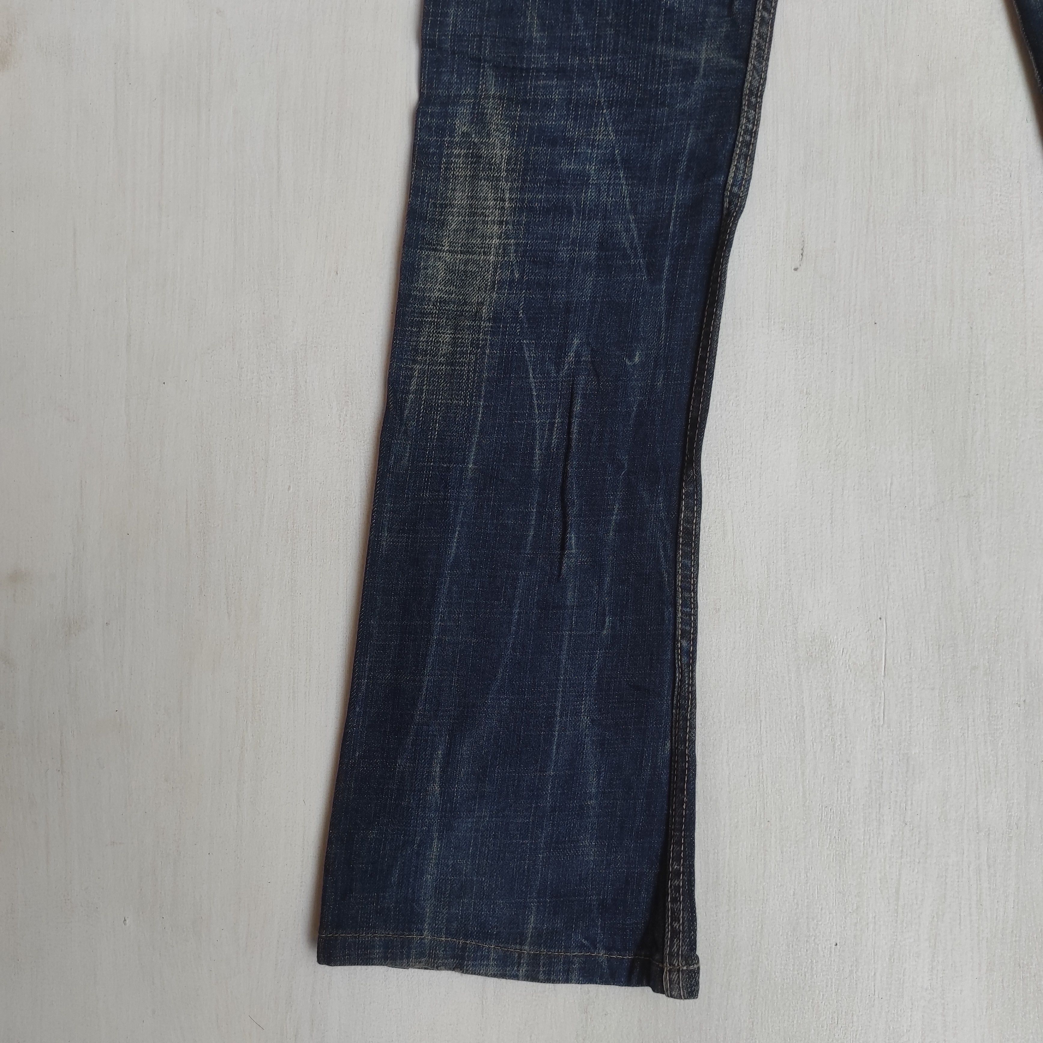 Hysteric Glamour Flare Jeans RED PEPPER Low Rise Boot cut size 26 fit 28 Size US 26 / EU 42 - 4 Thumbnail