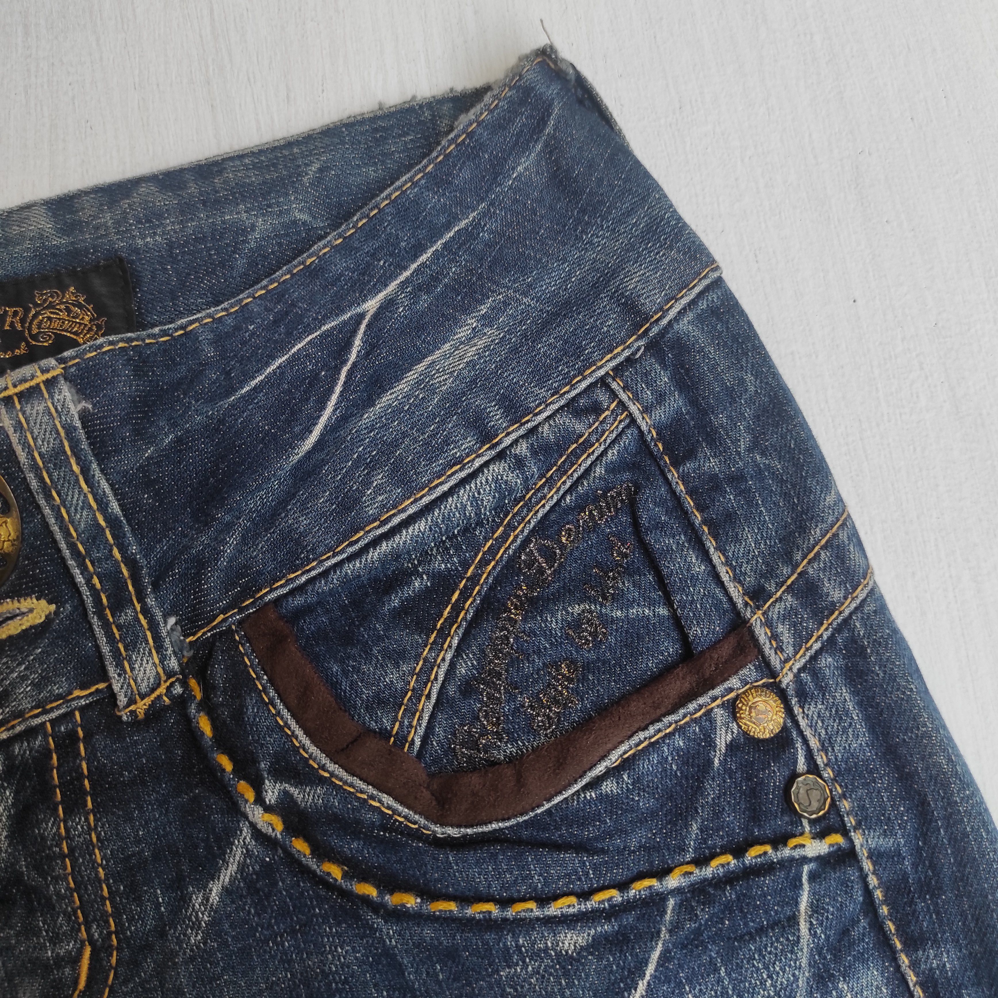 Hysteric Glamour Flare Jeans RED PEPPER Low Rise Boot cut size 26 fit 28 Size US 26 / EU 42 - 11 Thumbnail