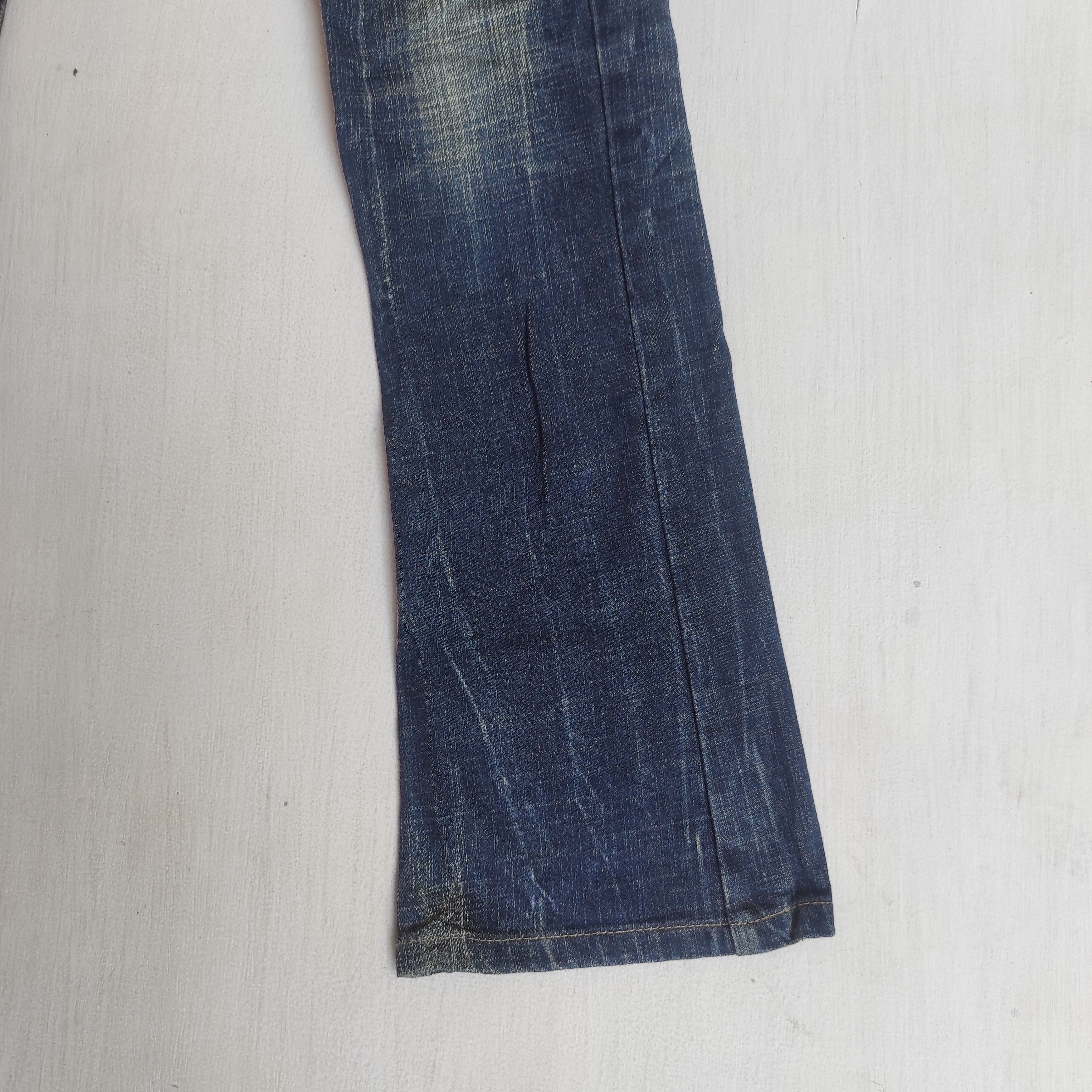 Hysteric Glamour Flare Jeans RED PEPPER Low Rise Boot cut size 26 fit 28 Size US 26 / EU 42 - 9 Thumbnail